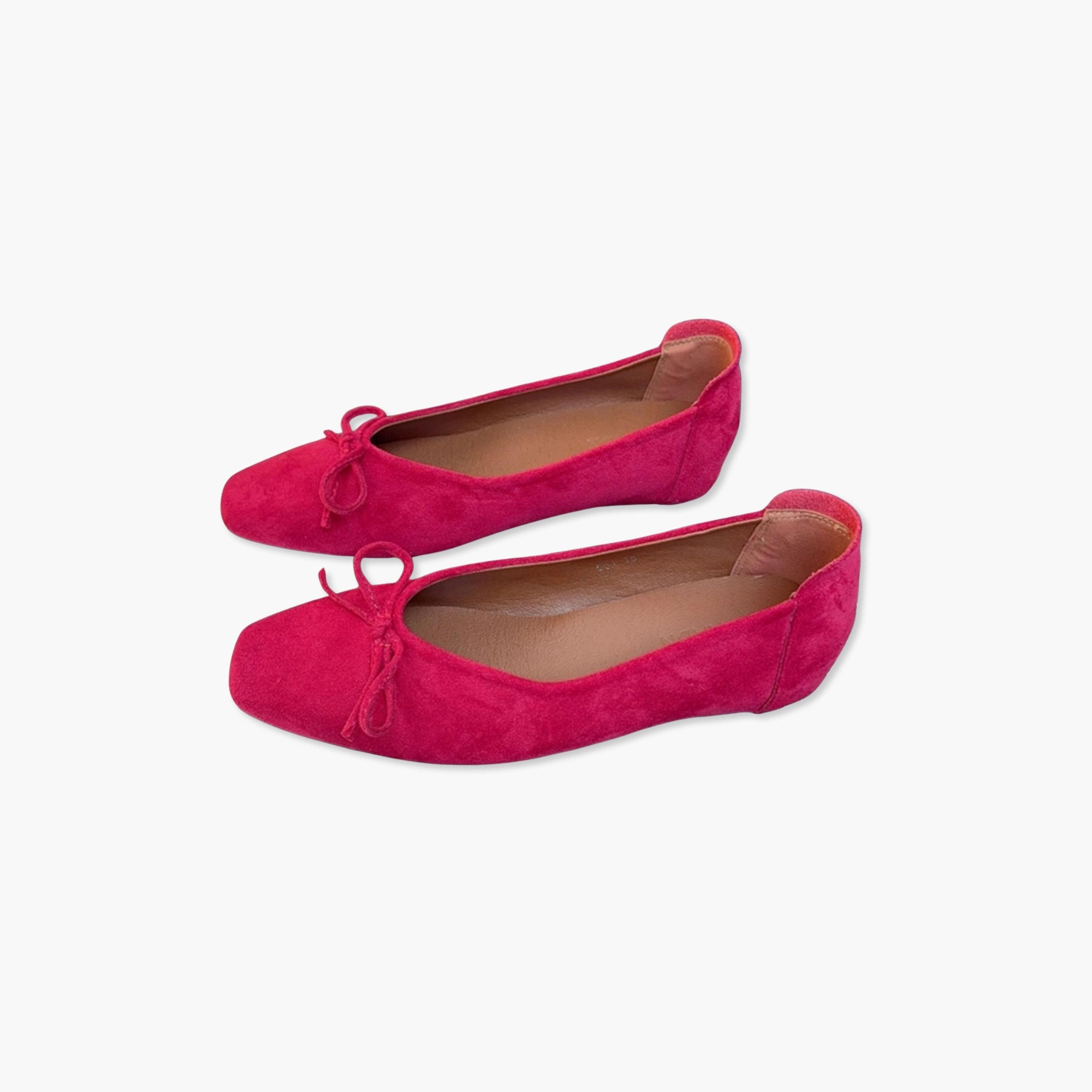 حذاء فلات مزينة بفيونكة-women-shoes-flats-ballerinas-image-1