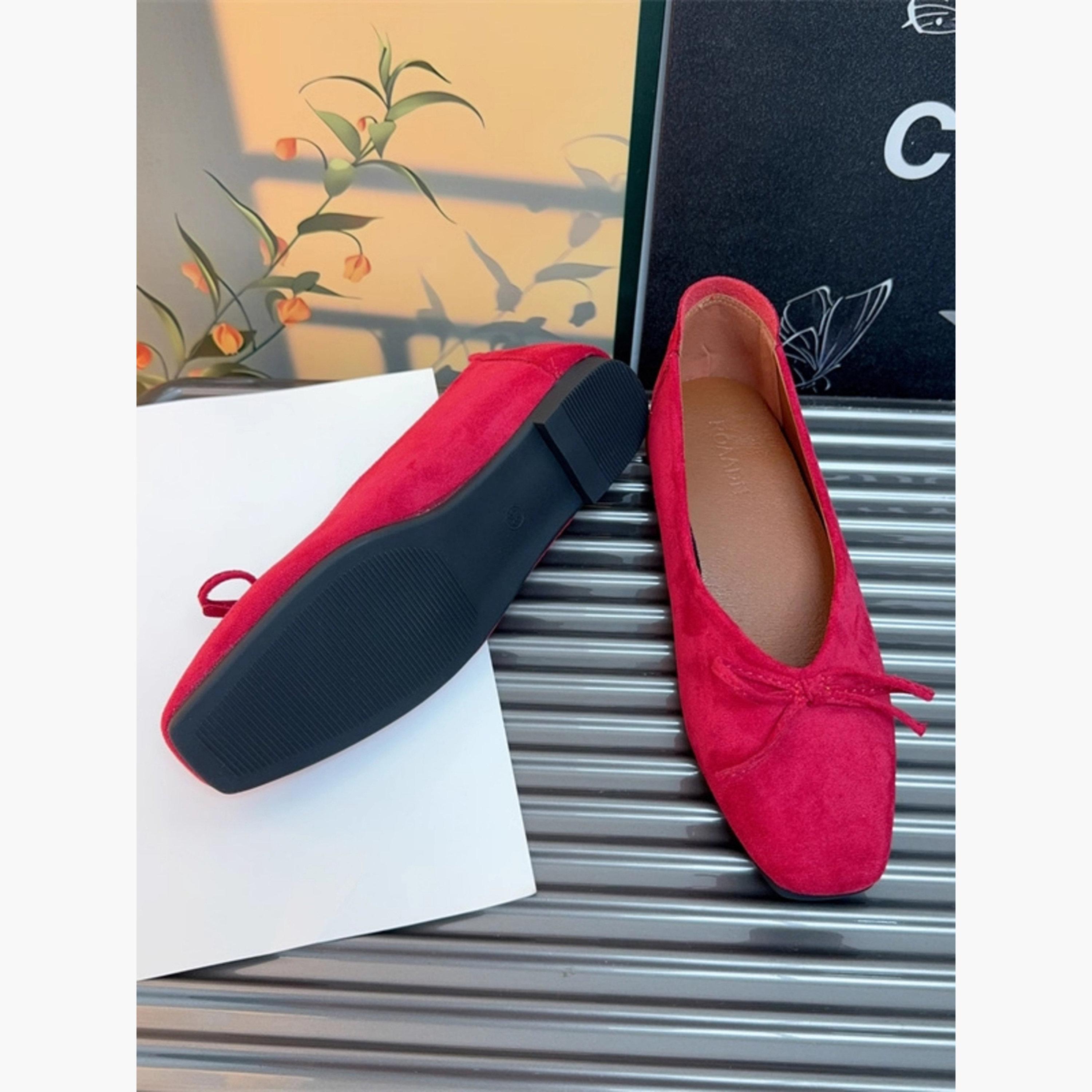 حذاء فلات مزينة بفيونكة-women-shoes-flats-ballerinas-image-4