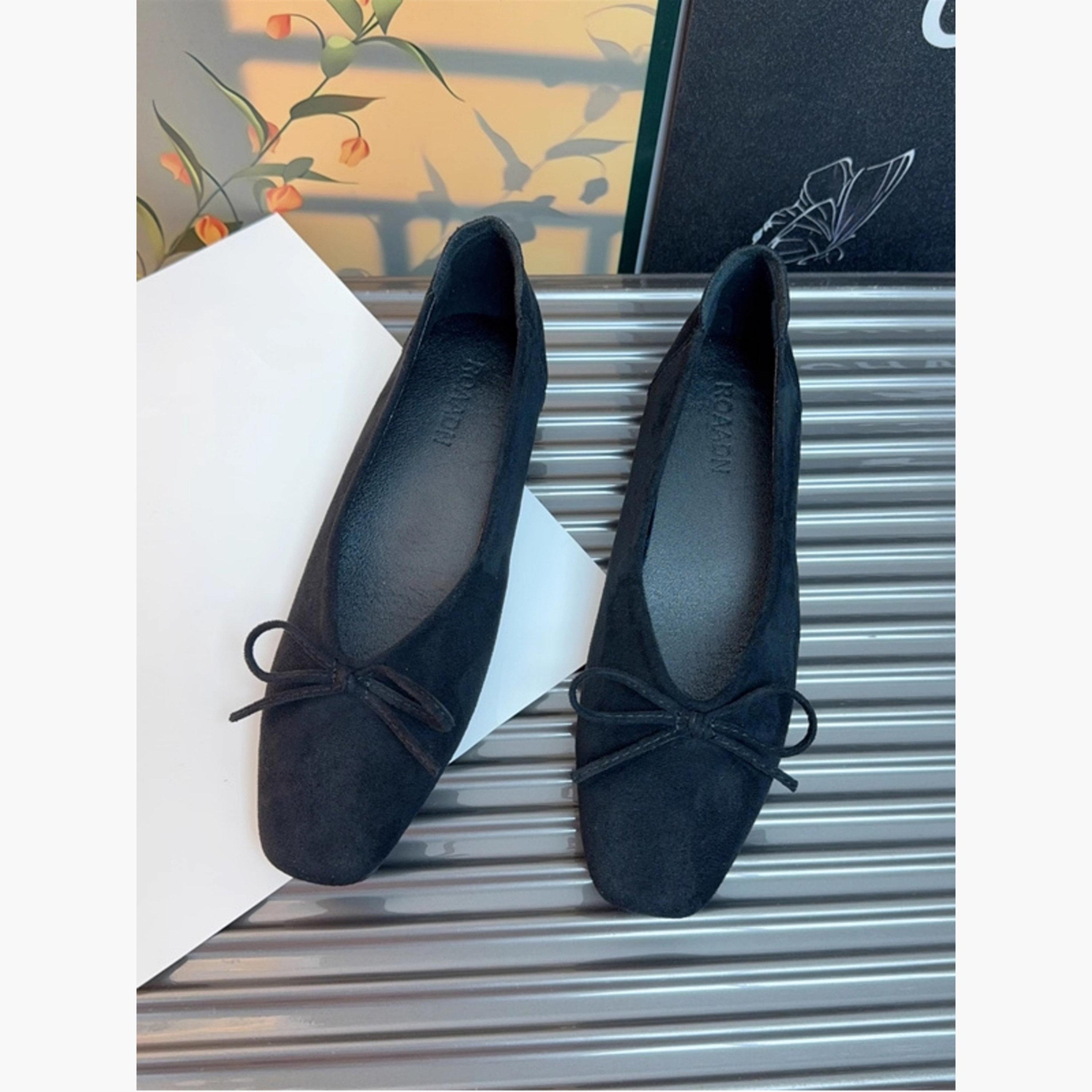 حذاء فلات مزينة بفيونكة-women-shoes-ballerinas-image-3