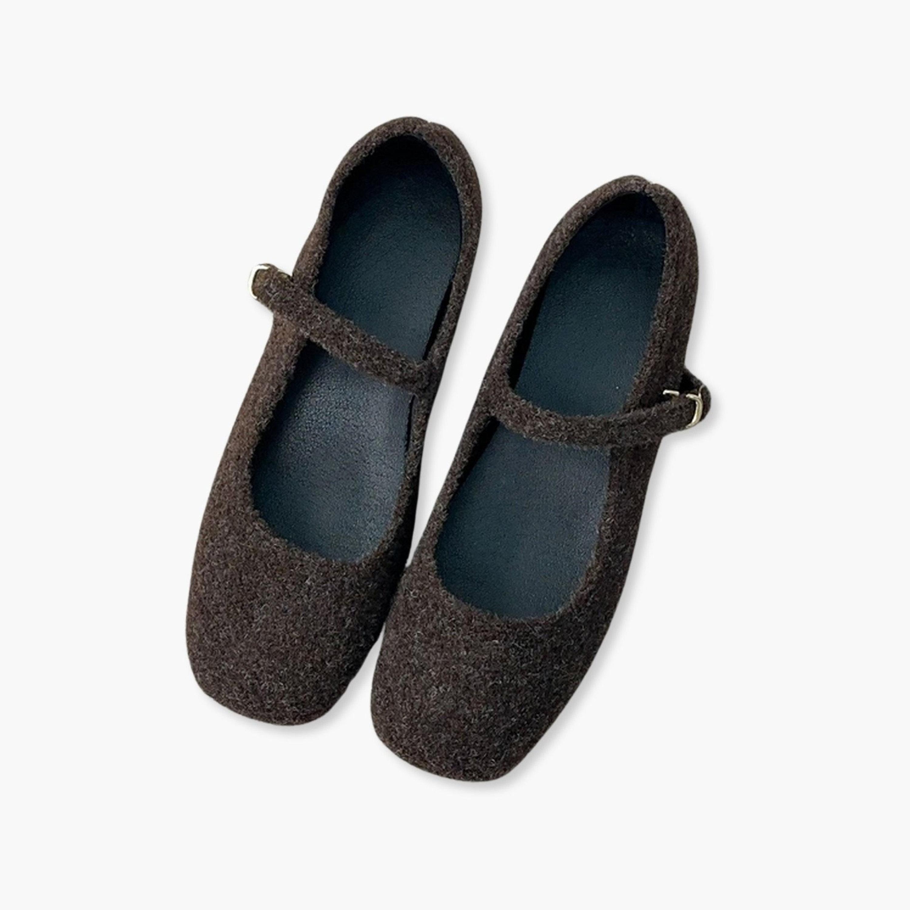 Take Two Women Brown Mary Jane Flats-women-shoes-sandals-flats-image-1