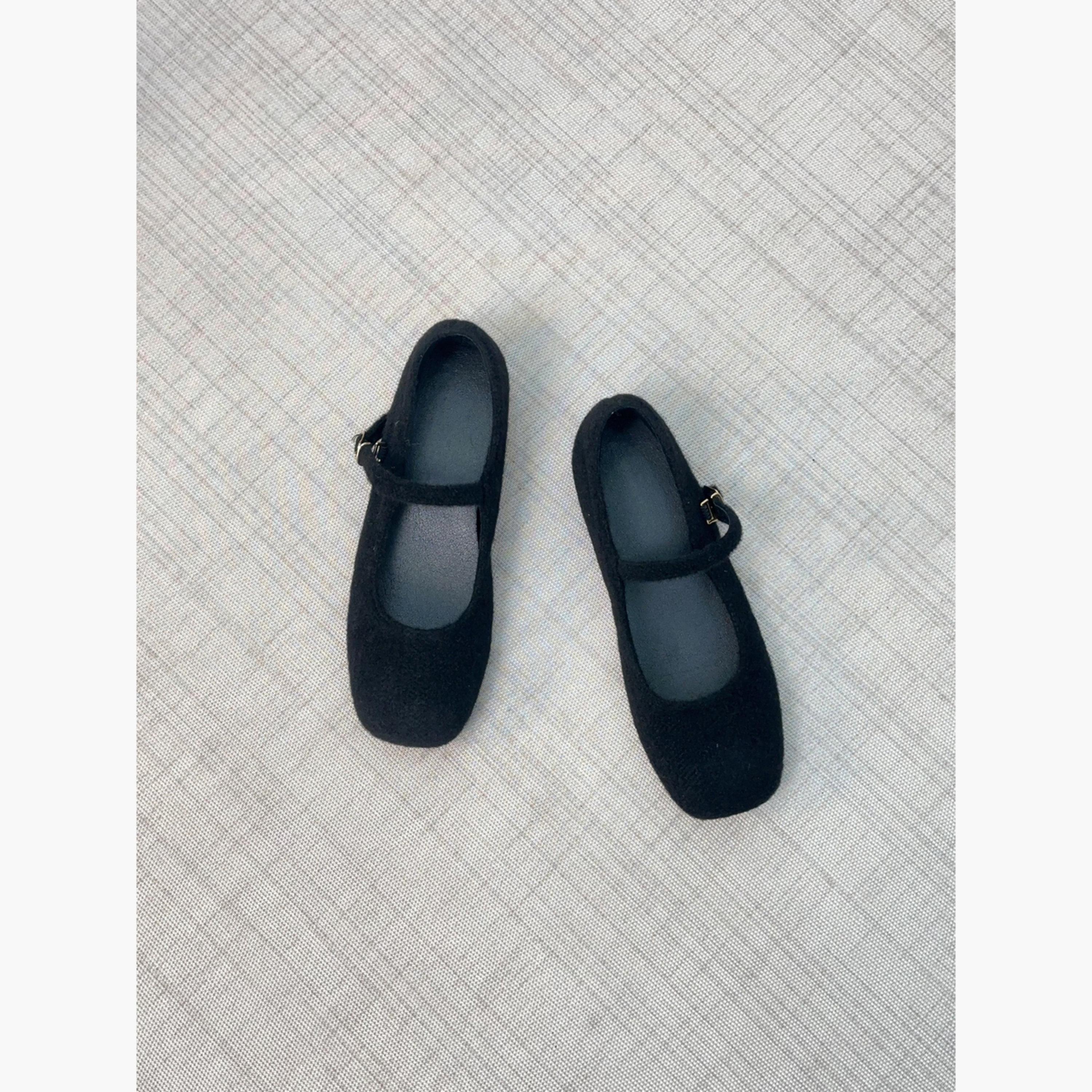 Take Two Women Black Mary Jane Flats-women-shoes-sandals-flats-image-5