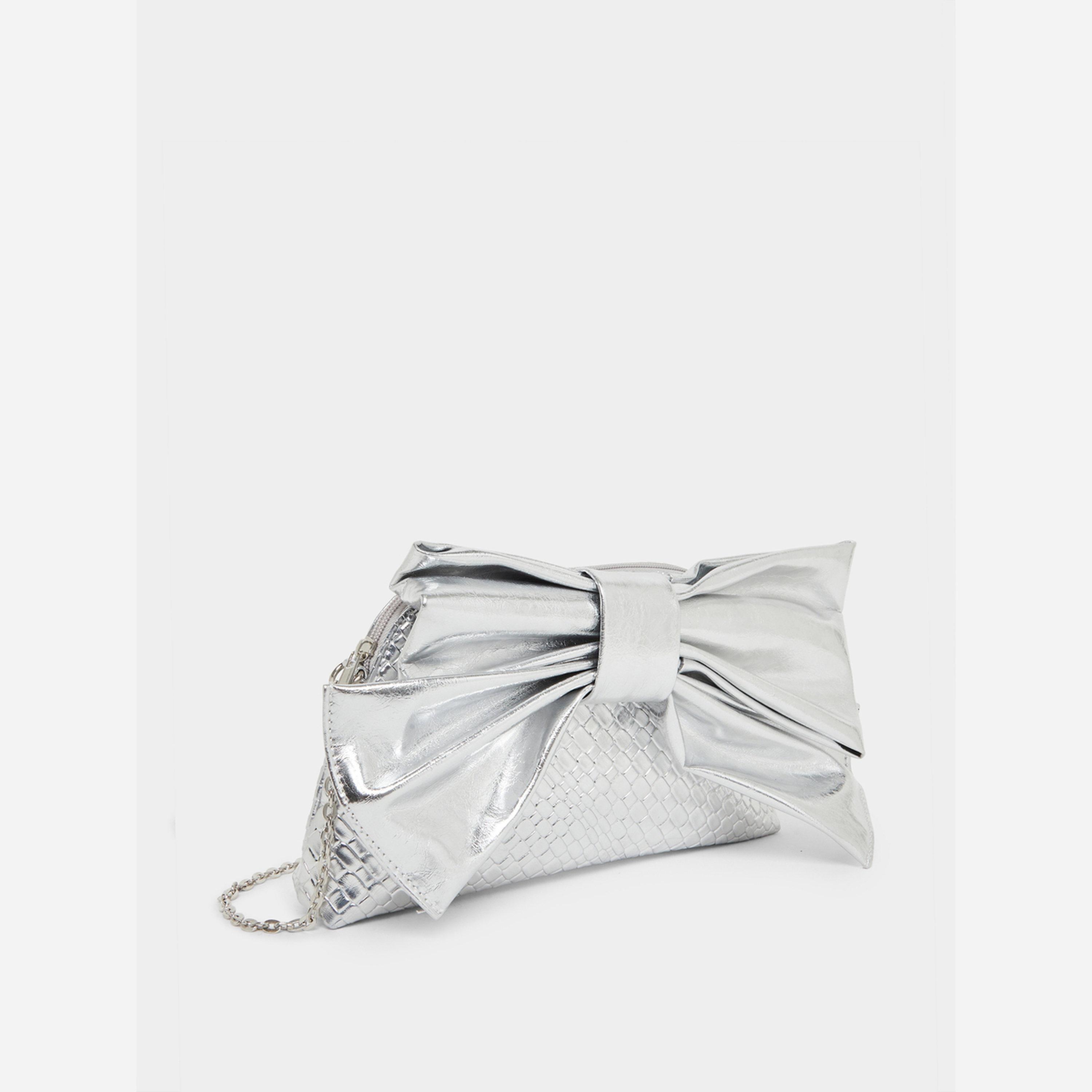 ستايلي - شنطة يد صغيرة مزينة بفيونكة-women-bagsandwallets-handbags-image-1