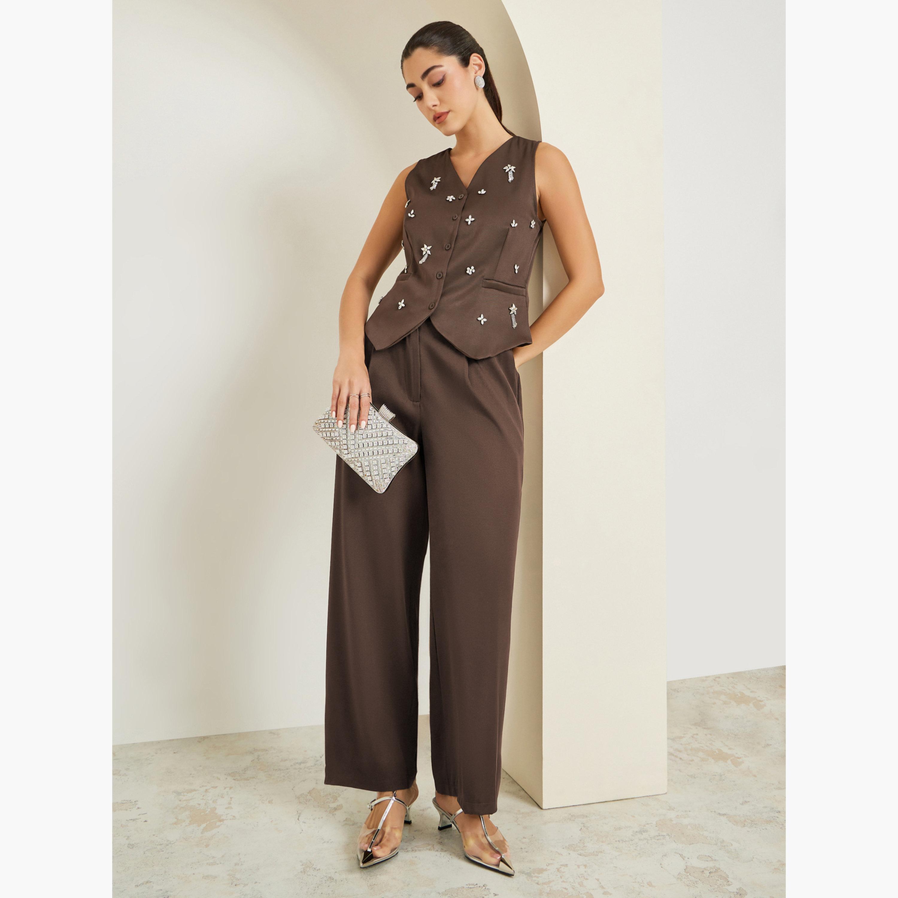 جيليه بلا أكمام مزين-women-clothing-shirtsandblouses-blouses-image-2