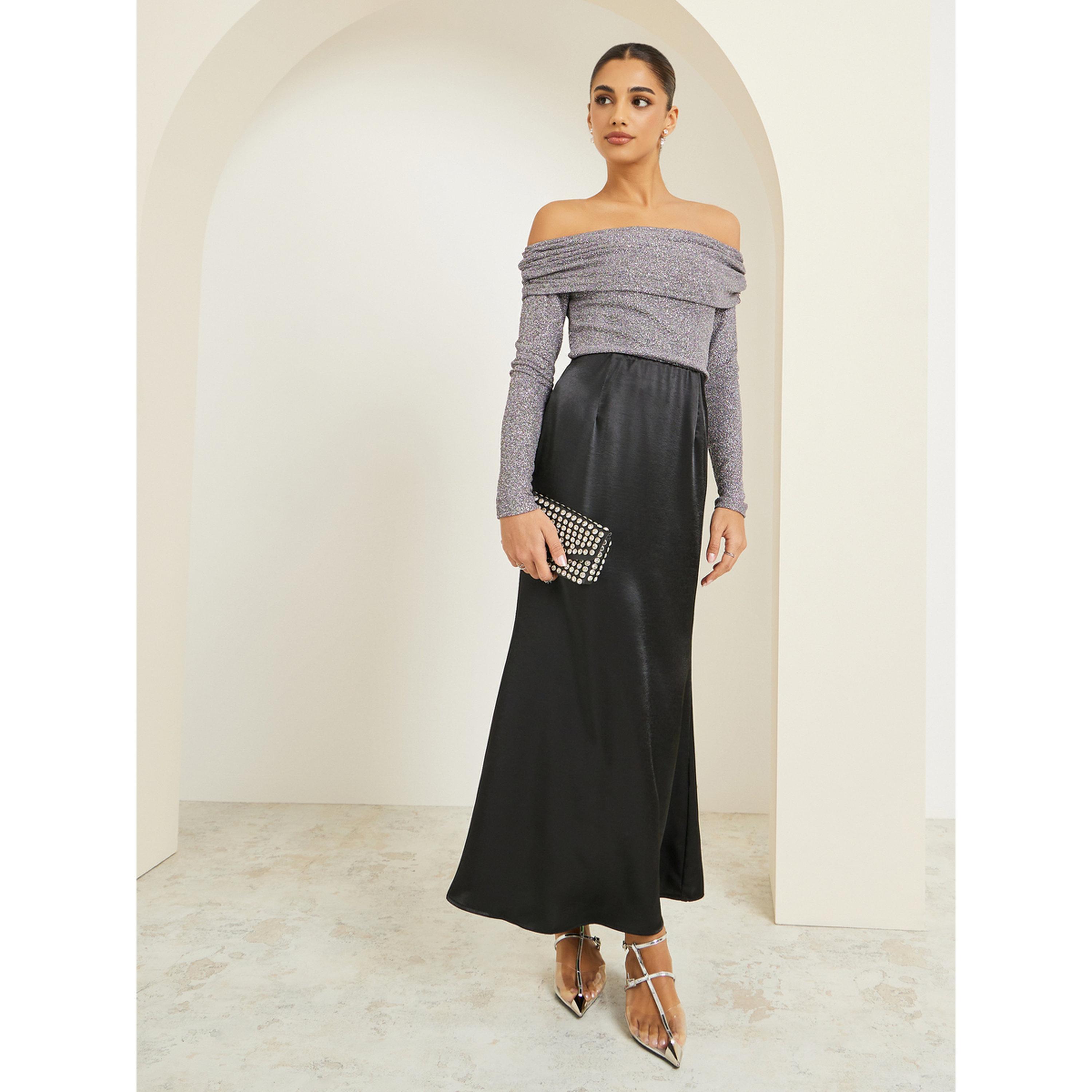 تنورة طويلة بحافة واسعة-women-clothing-bottoms-skirts-image-2