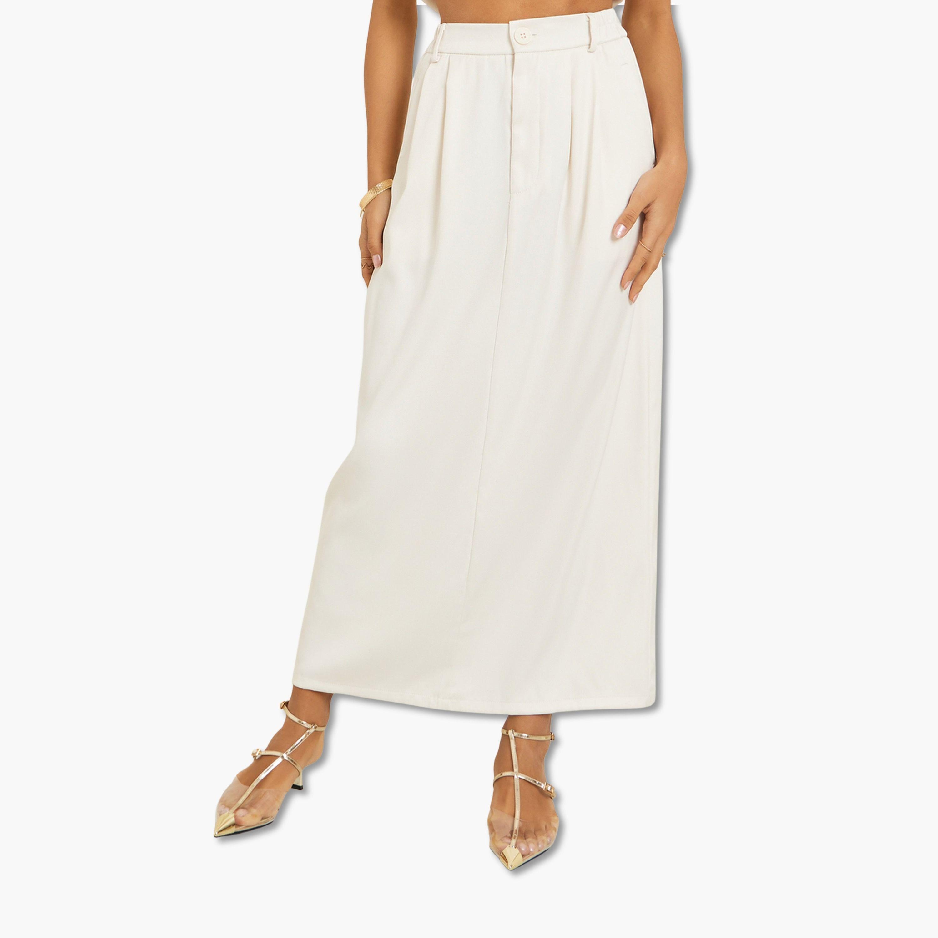 تنورة طويلة بحافة واسعة-women-clothing-bottoms-skirts-image-1