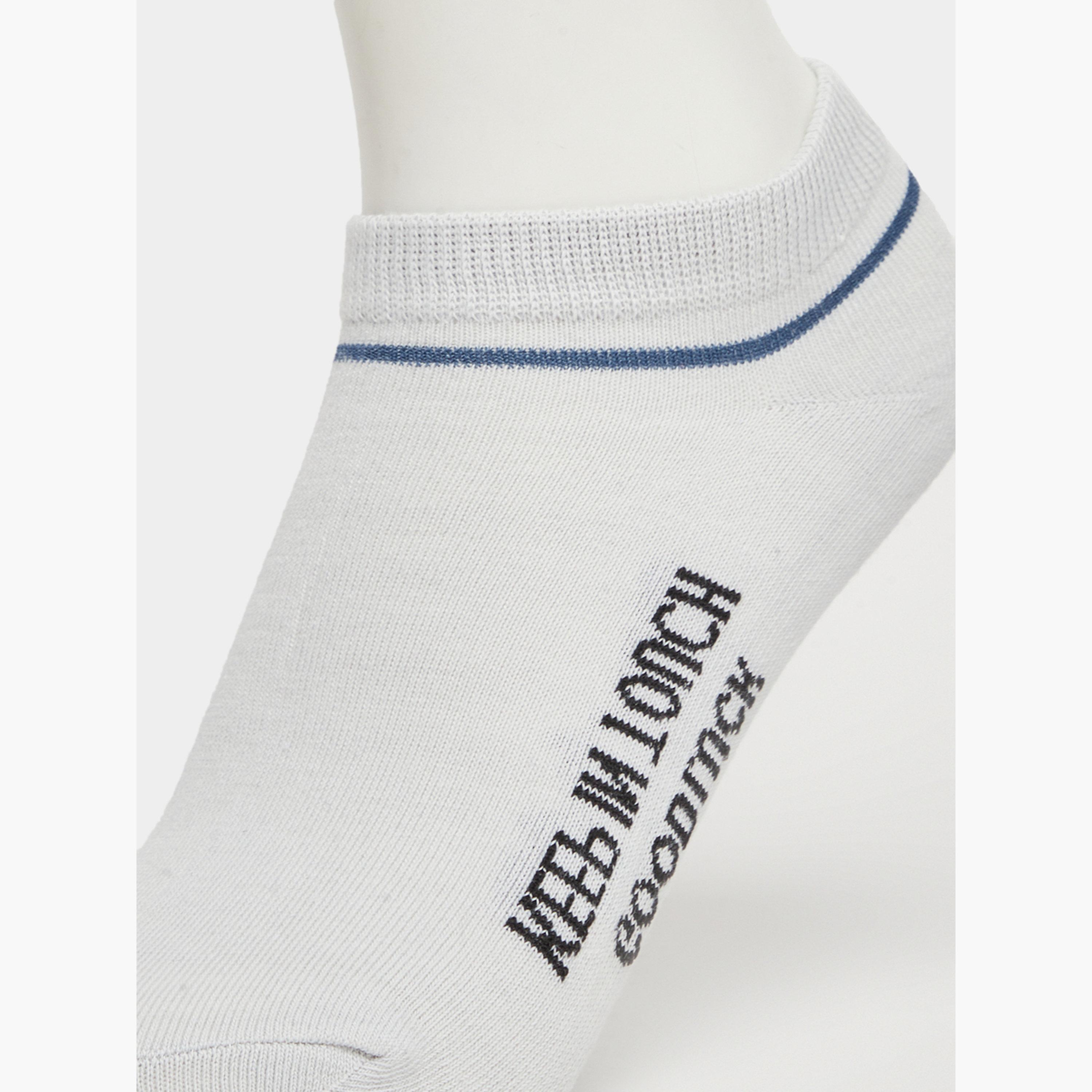 Styli Pack of 5 - Striped Detail Ankle Socks-men-socks-image-3