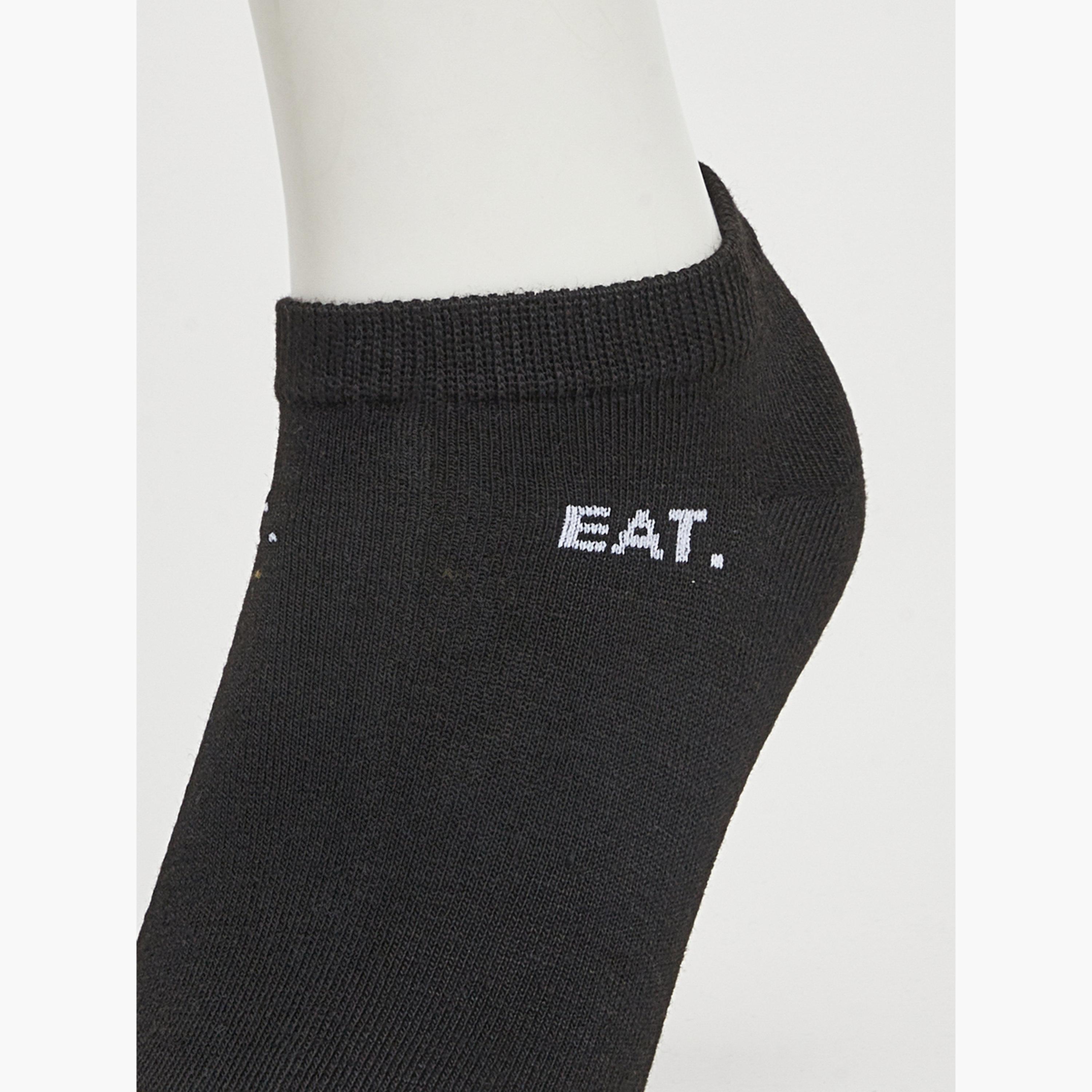 ستايلي - عبوة من 5 جوارب دائرية بتفاصيل ملونة-men-socks-image-3