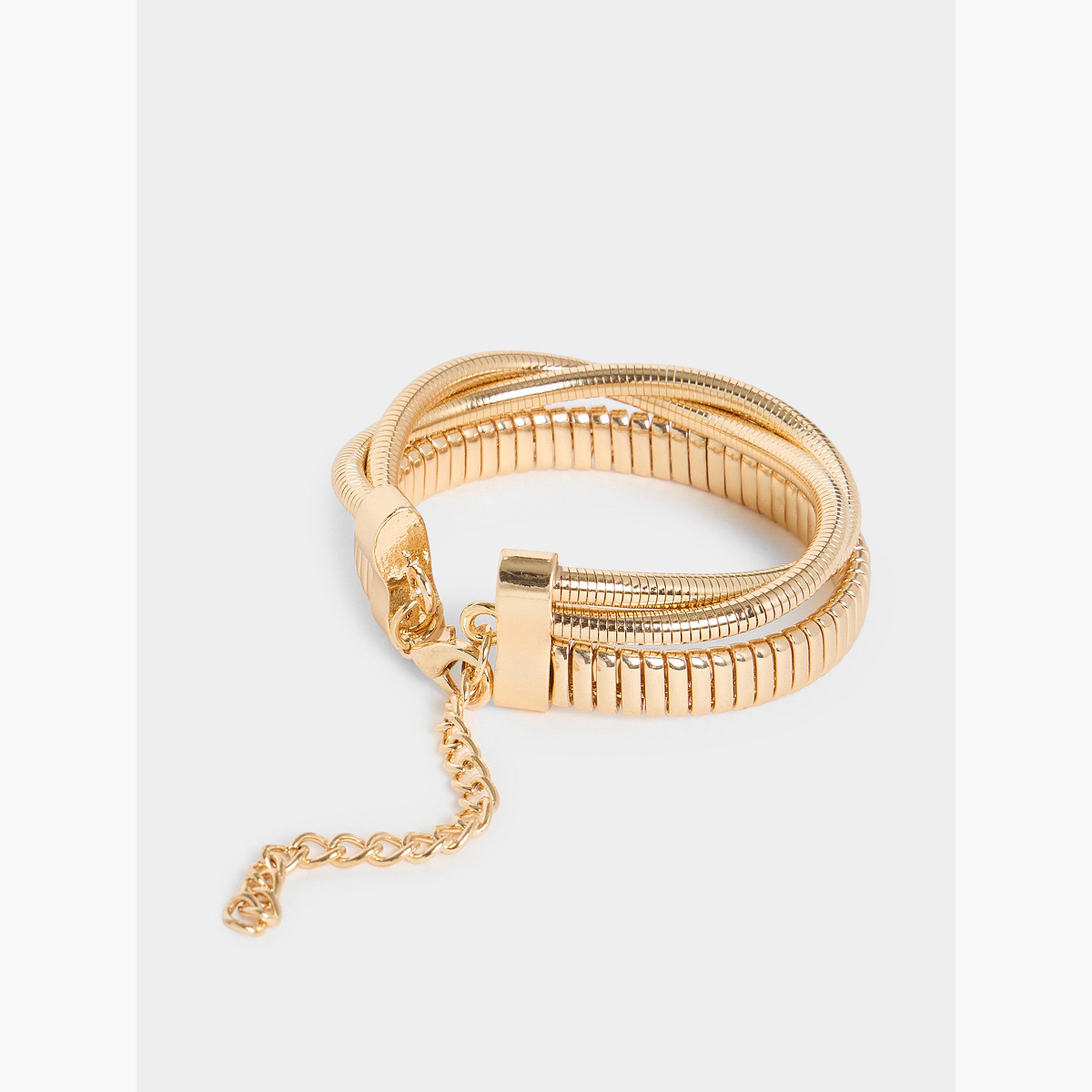 سوار يد بنمط متقاطع-women-watchesandjewellery-jewellery-banglesandbracelets-image-2