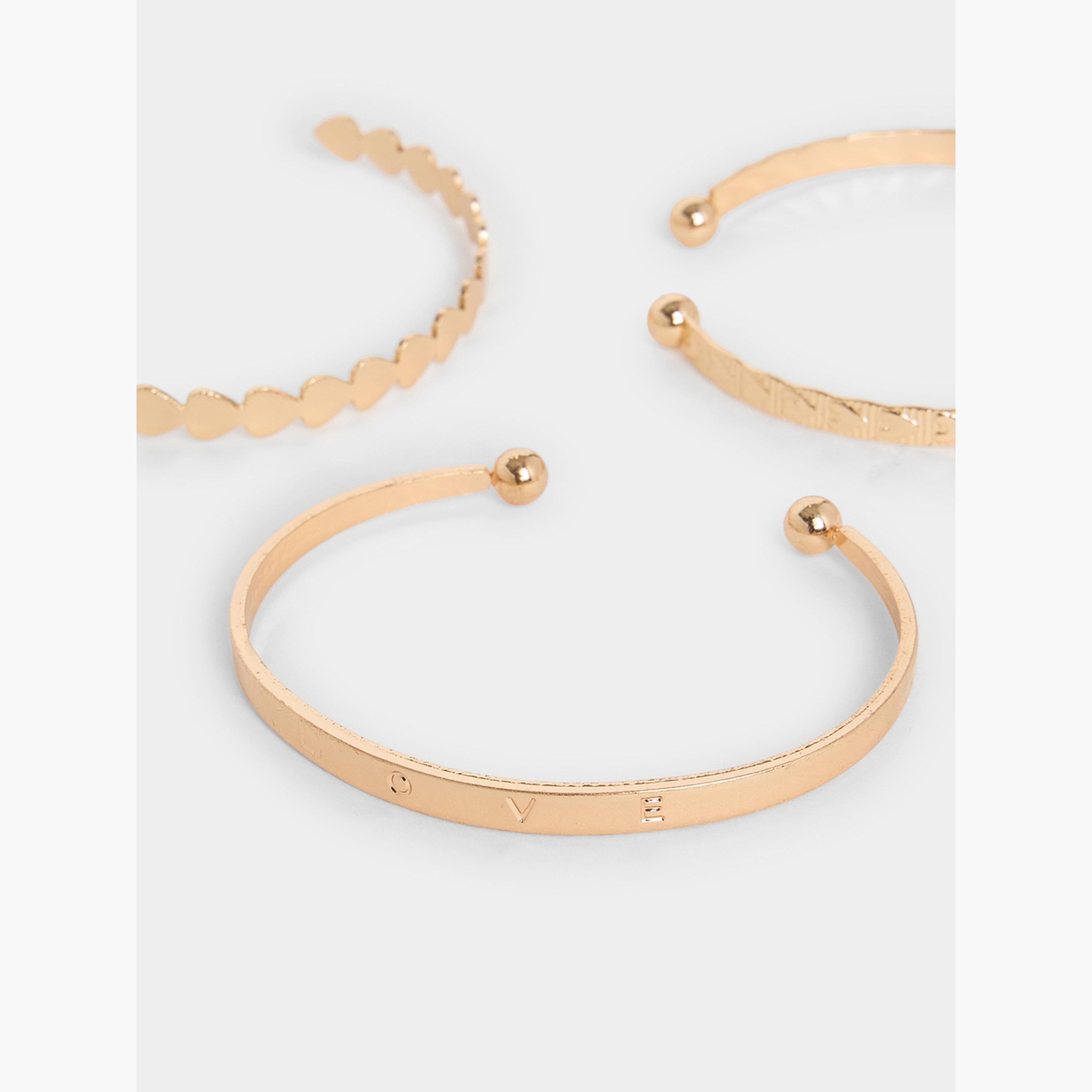 Styli Set of 7 - Gold Bangle Bracelet-women-watchesandjewellery-jewellery-banglesandbracelets-image-3