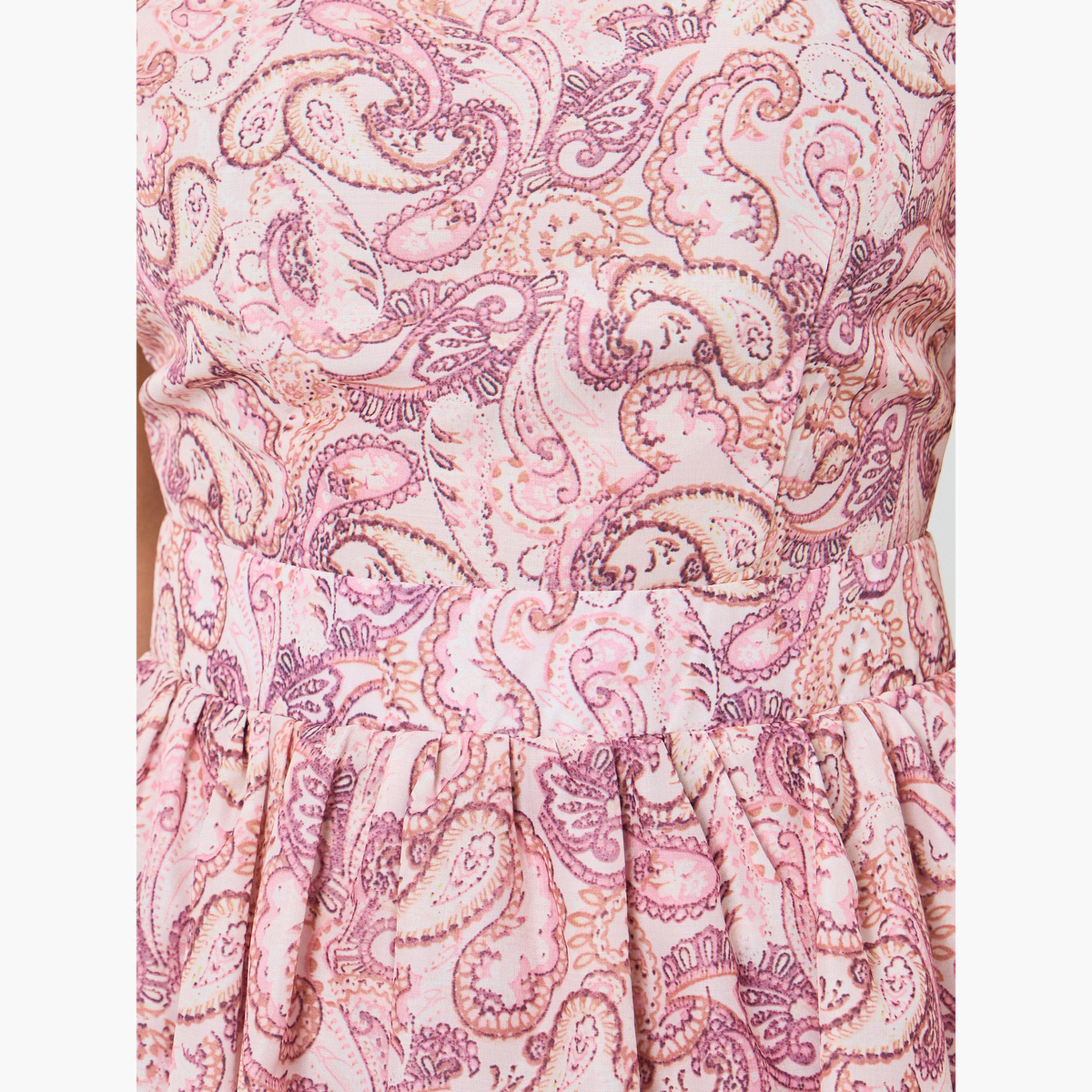 فستان طويل بطبقات ونقشة بيزلي-women-clothing-dresses-image-5