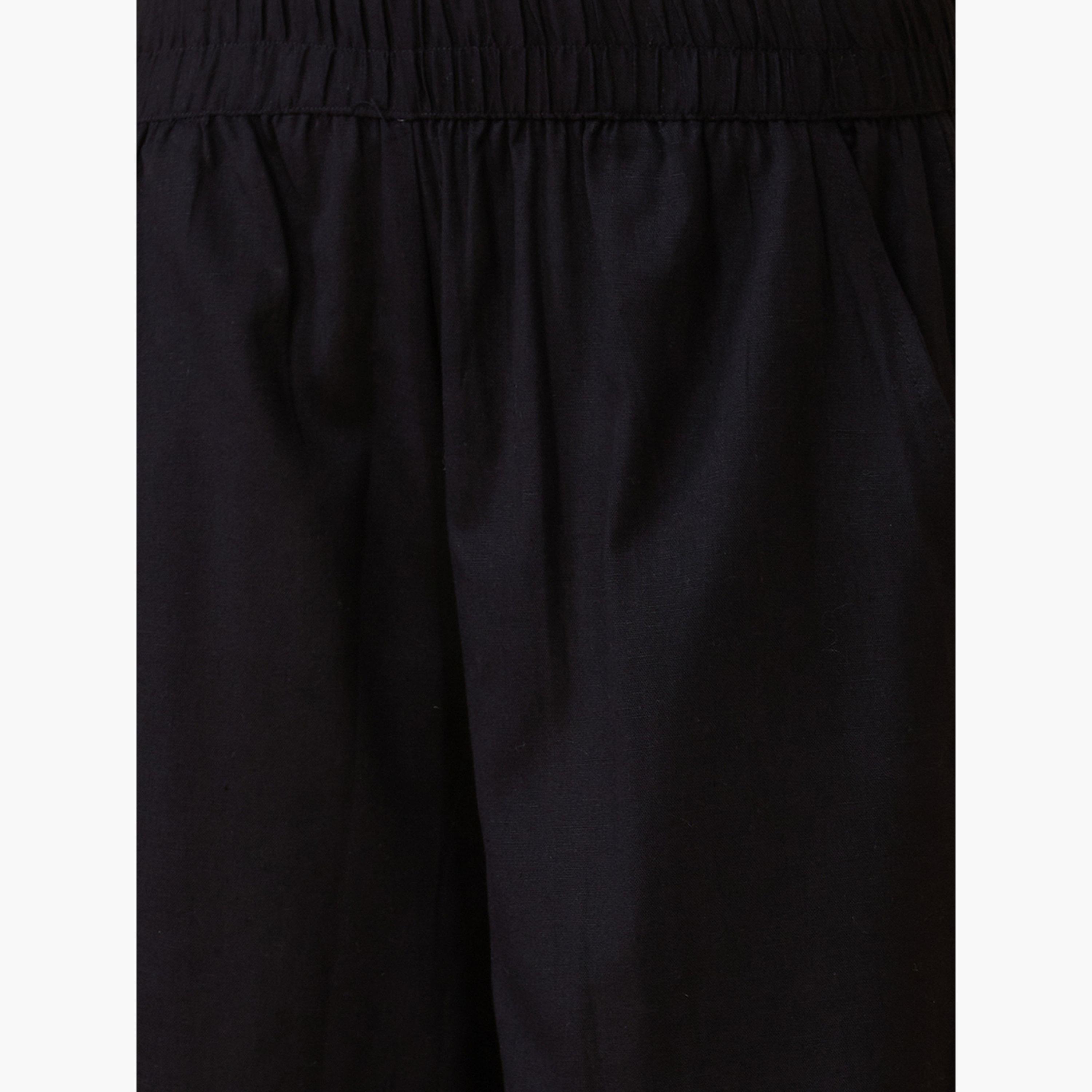 Globus X Styli Schiffli Hem Design Wide Leg Ethnic Palazzos-women-clothing-ethnicwear-bottoms-palazzos-image-5