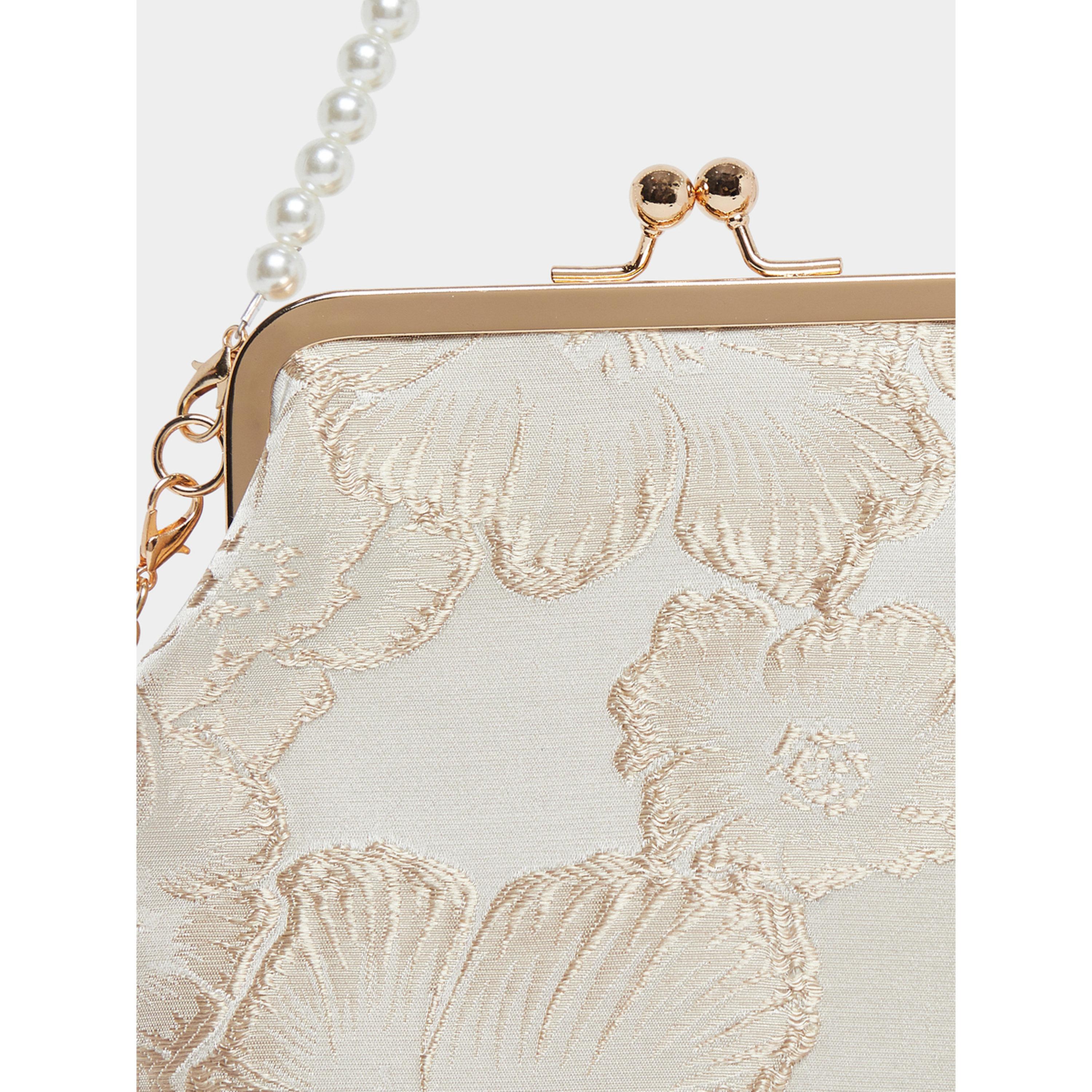 شنطة يد بالزهور ومقبض لؤلؤ-women-bagsandwallets-handbags-image-4