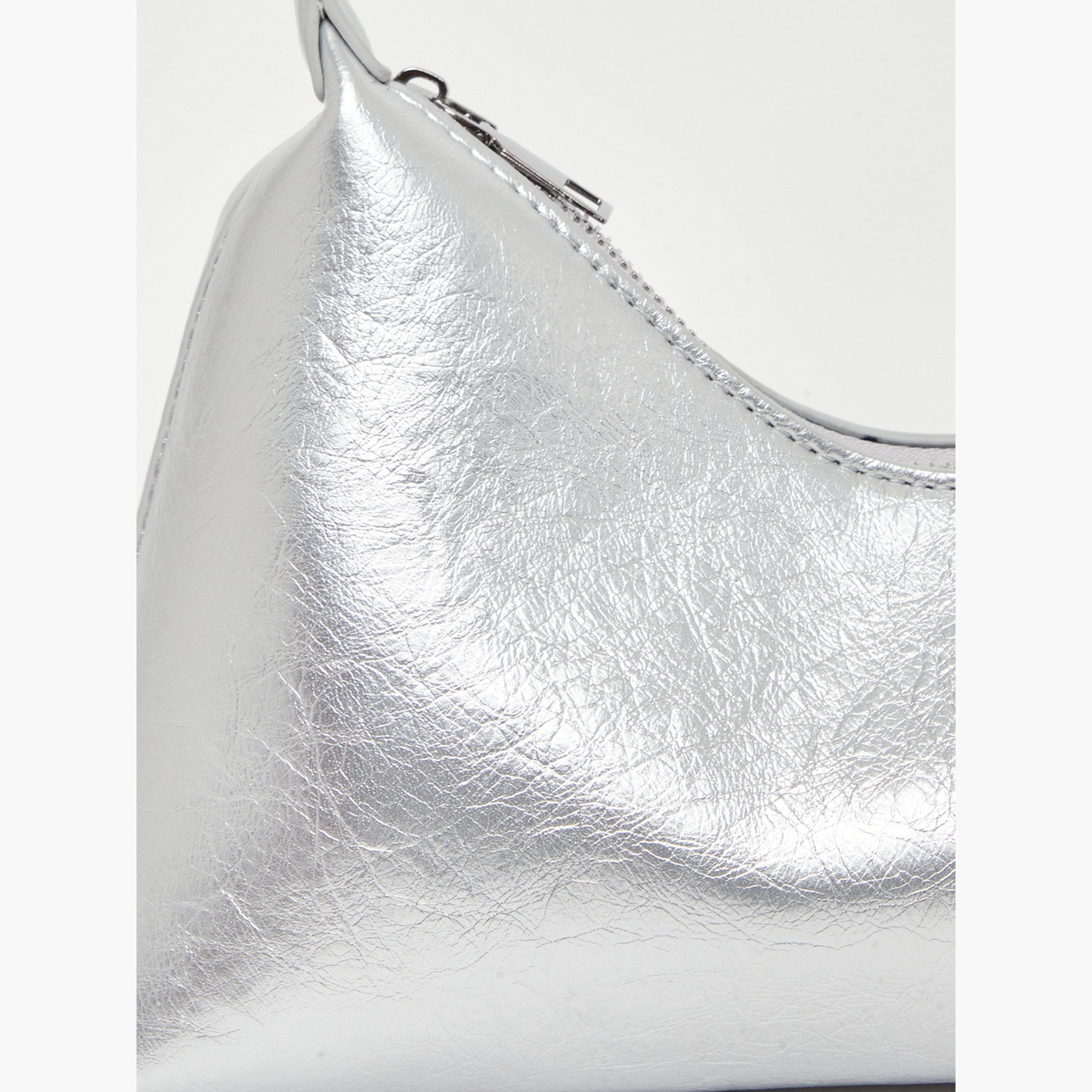 Styli Silver Braided Strap Shoulder Bag-women-bagsandwallets-handbags-image-3