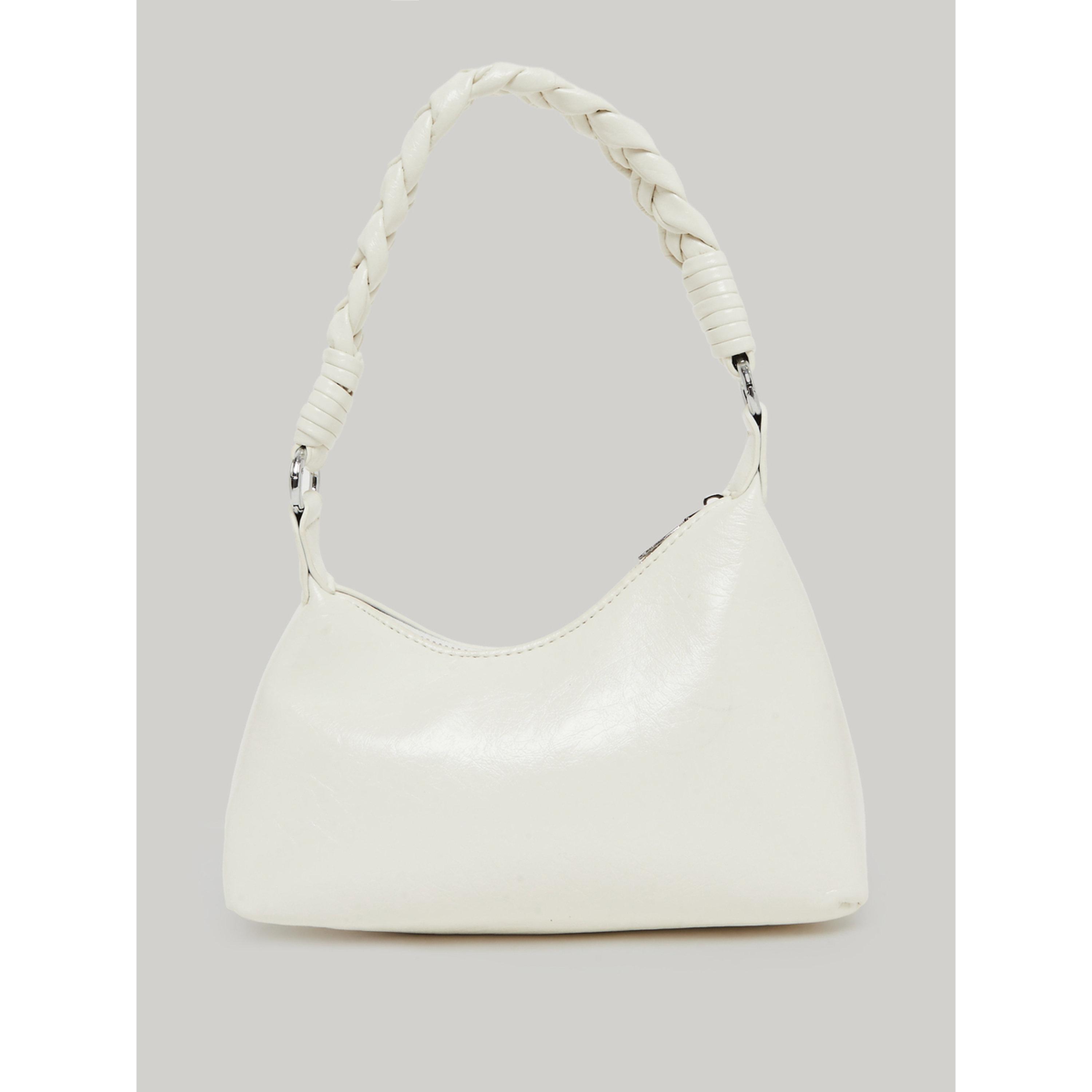 Styli White Braided Handle Shoulder Bag-women-bagsandwallets-handbags-image-2