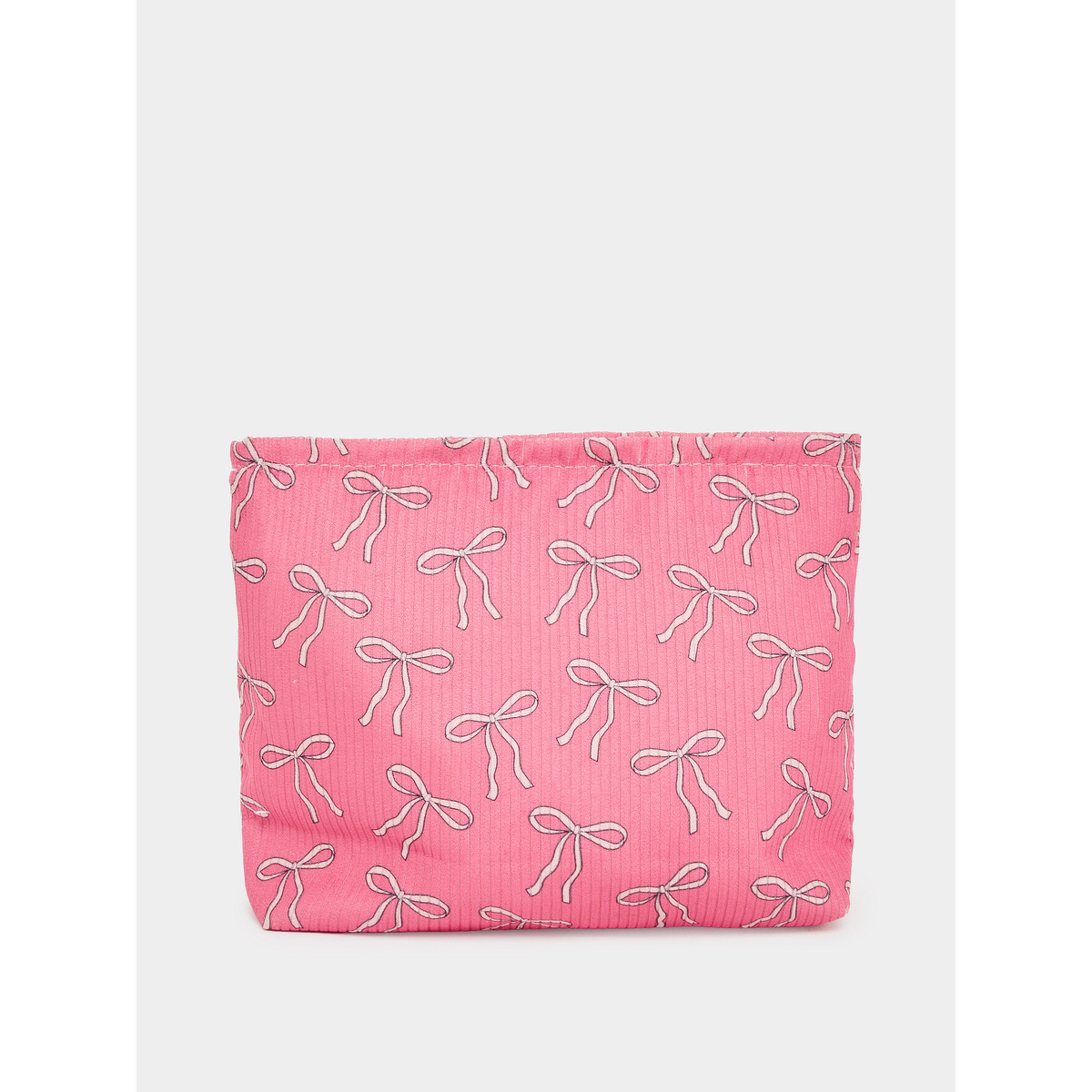 Styli Pink Ribbon Wash Bag-women-bagsandwallets-handbags-image-2