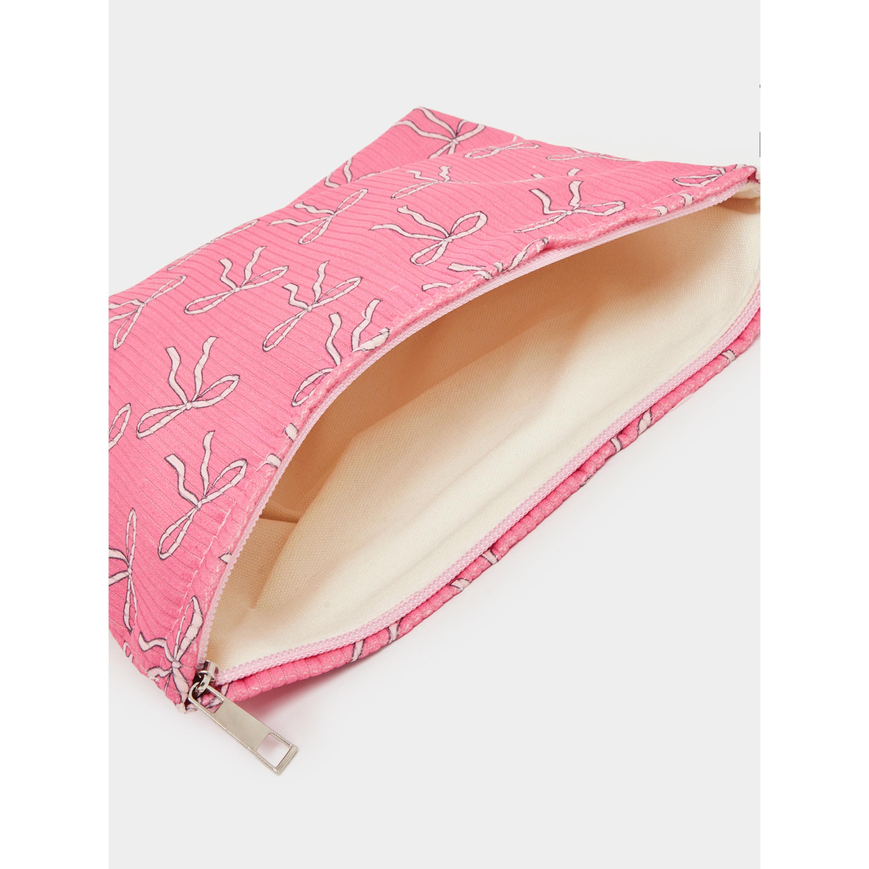 Styli Pink Ribbon Wash Bag-women-bagsandwallets-handbags-image-4