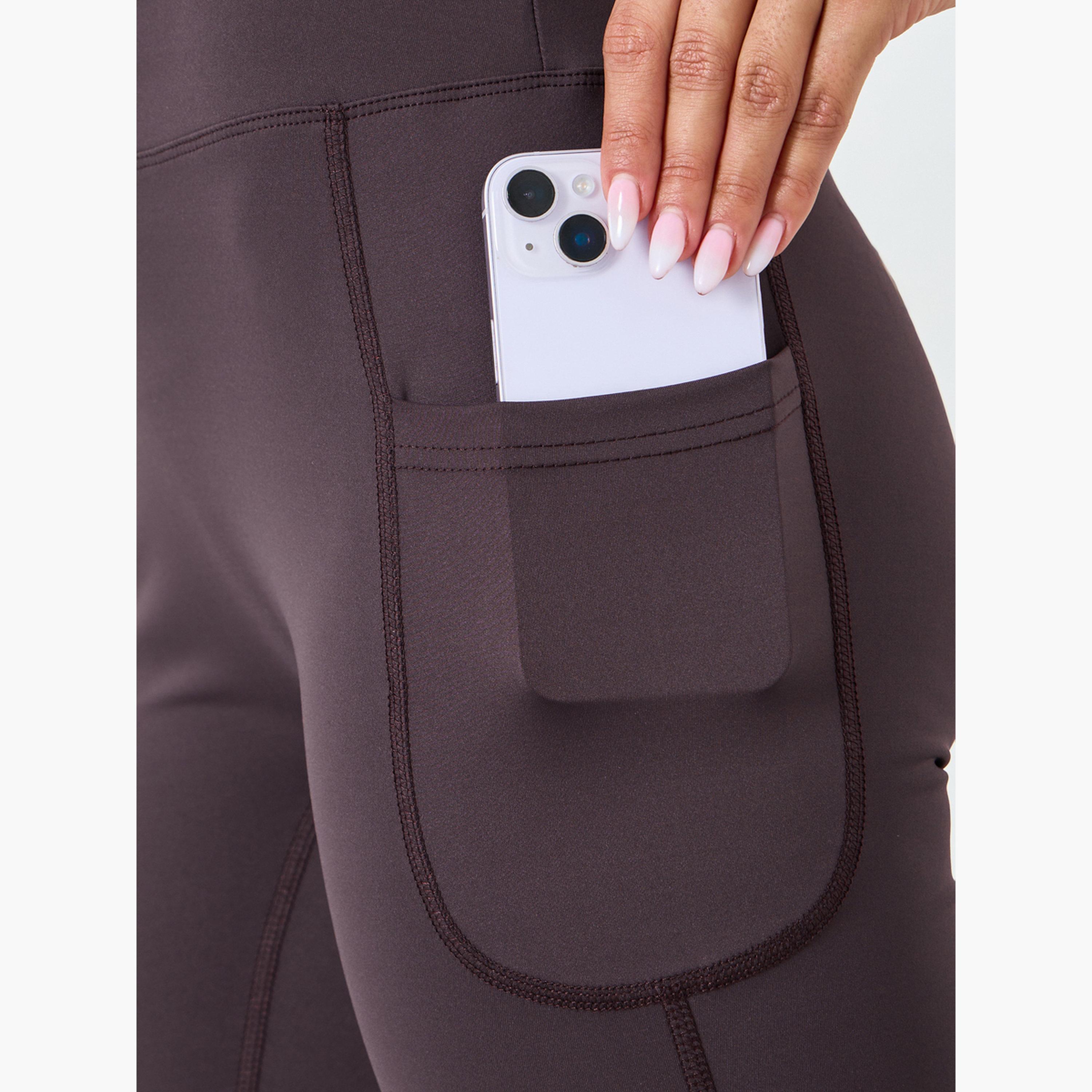 ليقنز بأرجل واسعة وتفاصيل مزمومة من الأمام-women-clothing-bottoms-leggings-image-3