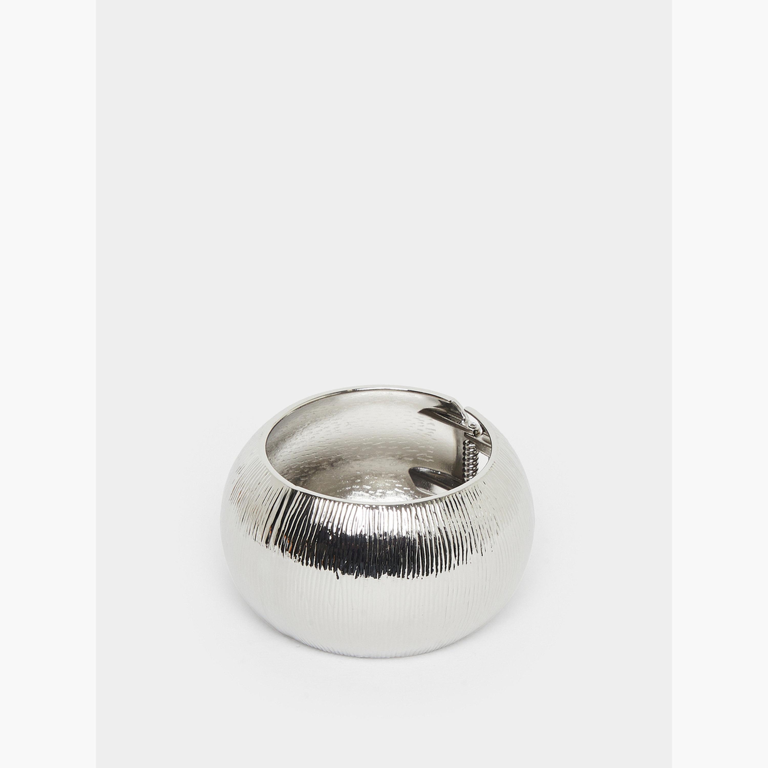 Styli Wide Textured Bangle-women-watchesandjewellery-jewellery-banglesandbracelets-image-1