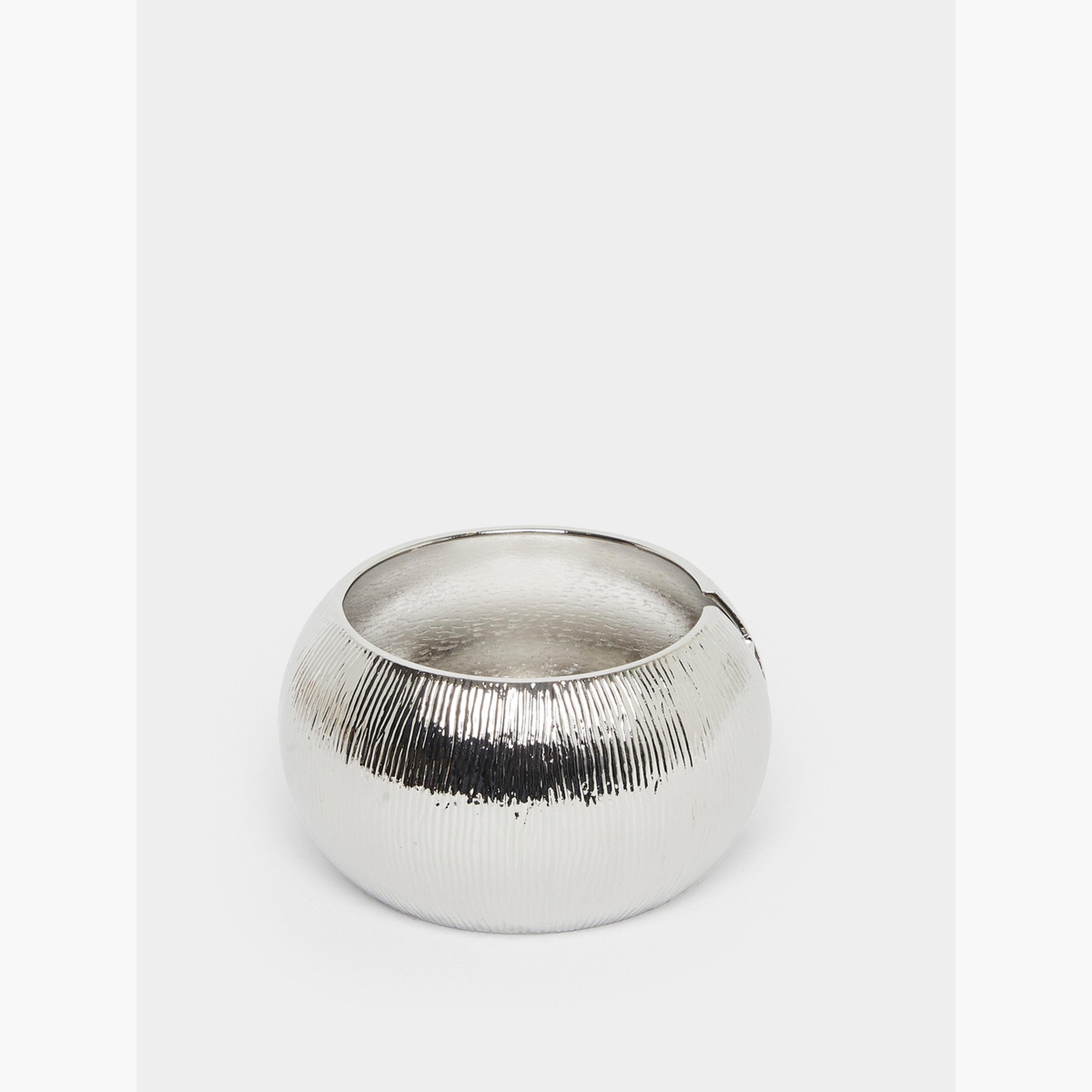 Styli Wide Textured Bangle-women-watchesandjewellery-jewellery-banglesandbracelets-image-2