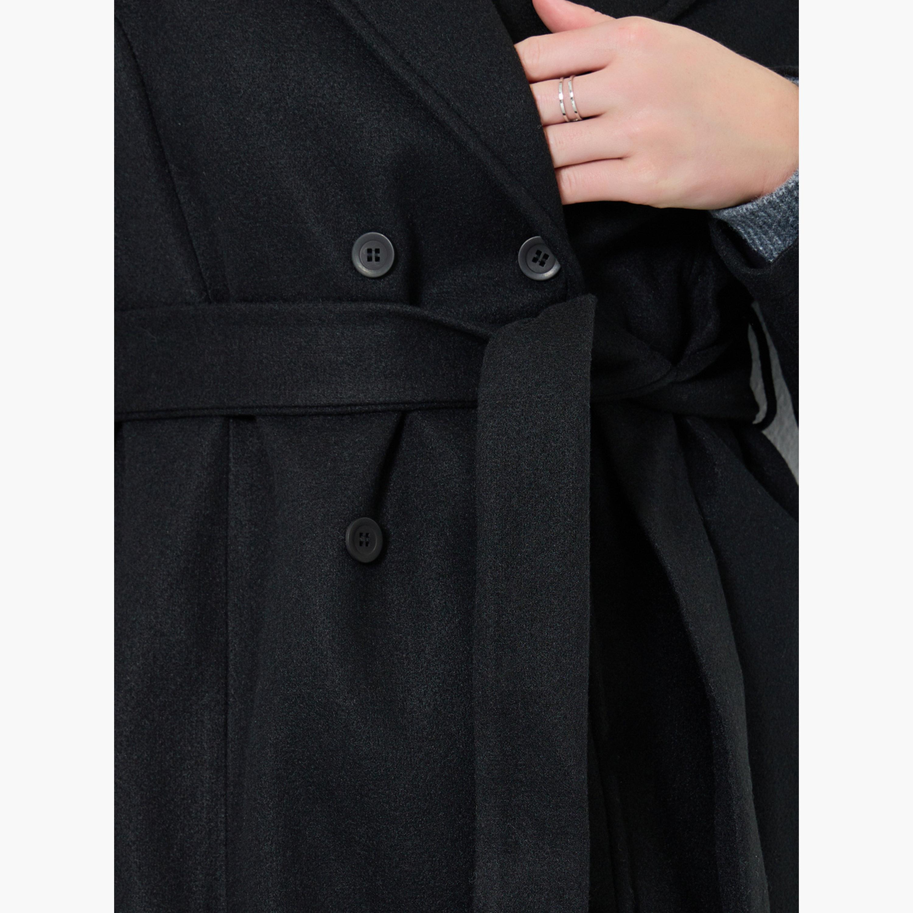 Take Two Women Solid Button Front Belted Midi Coat-women-clothing-coatsandjackets-coats-image-3