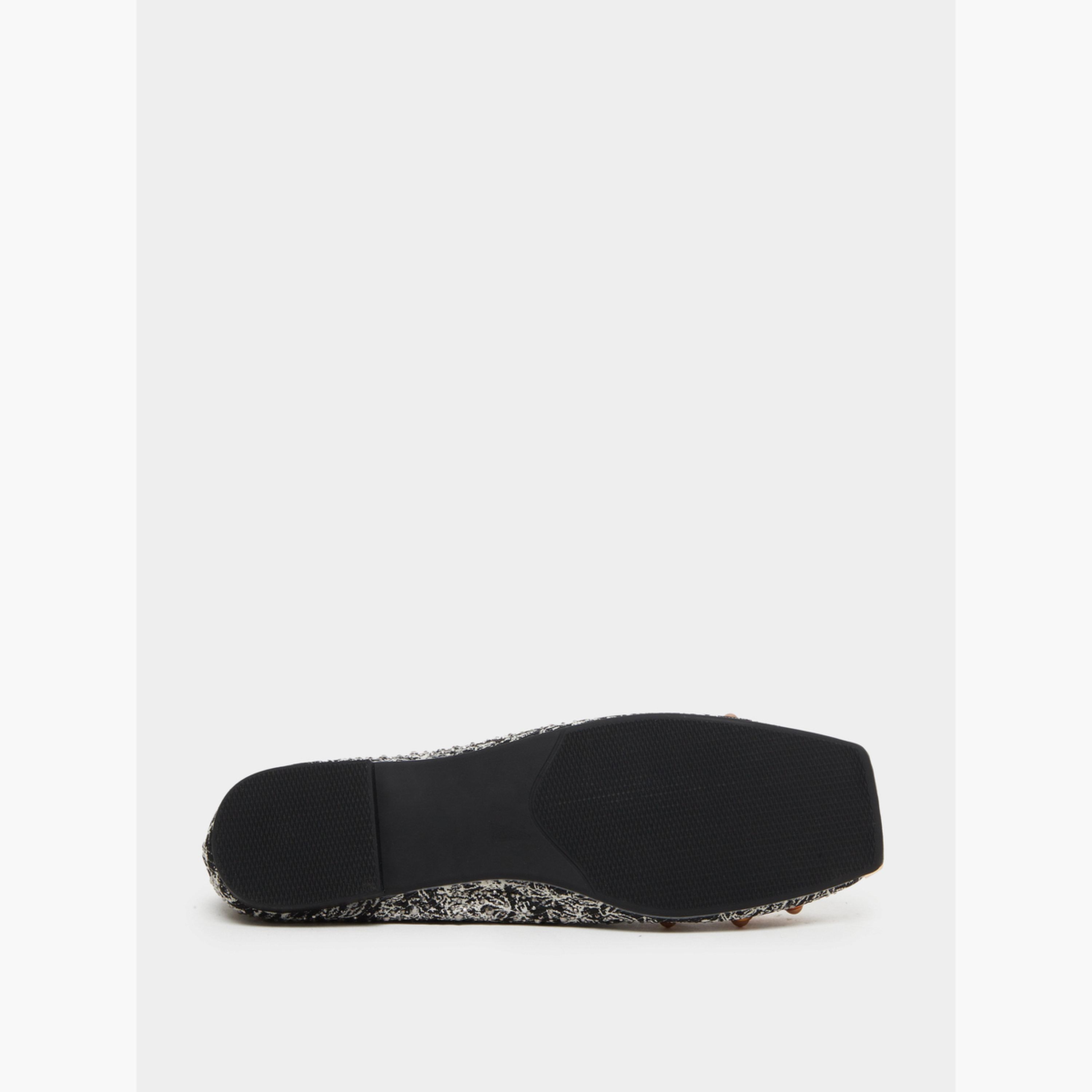 Styli Women Black Embellished Ballerina-women-shoes-flats-ballerinas-image-6