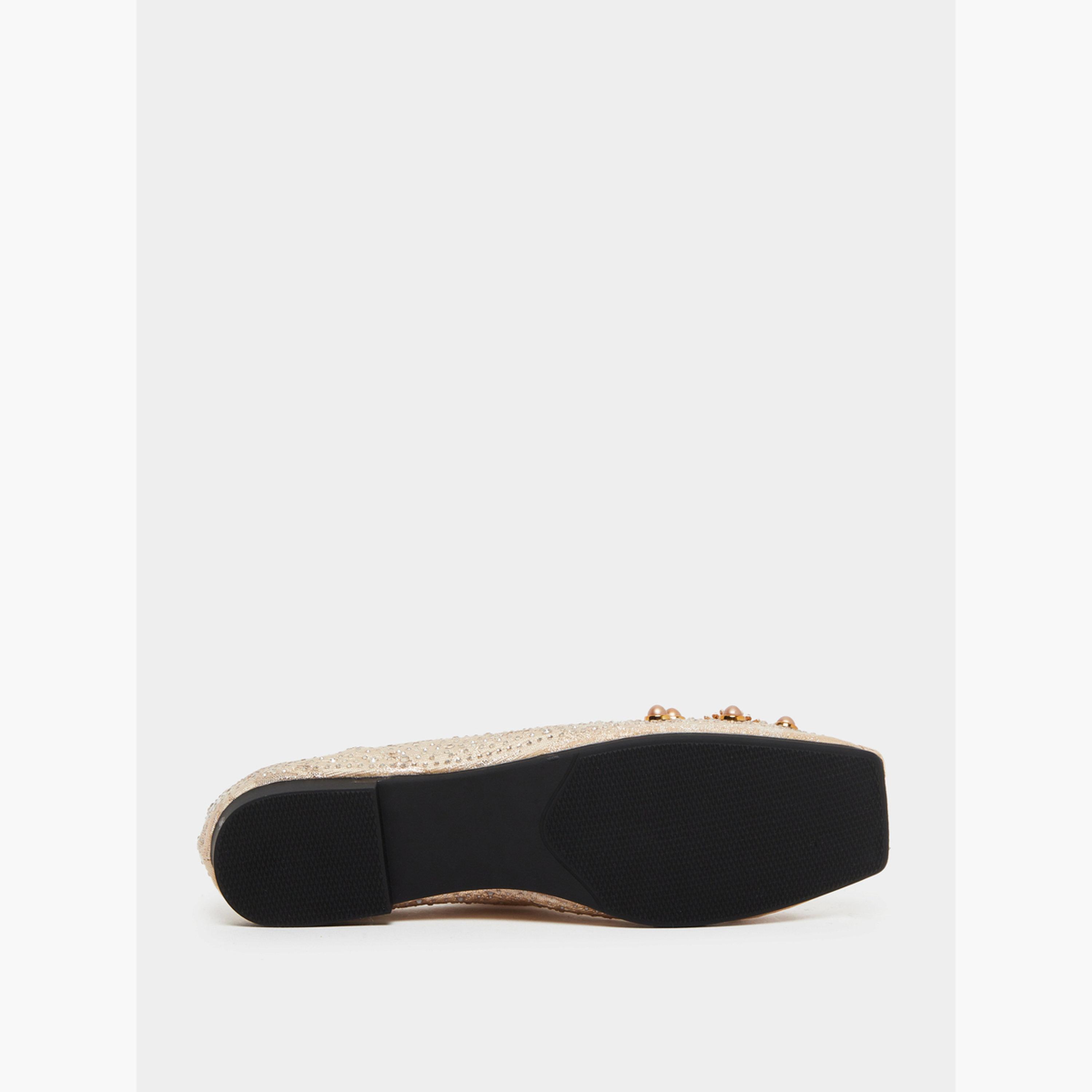 حذاء باليرينا نسائي مزين-women-shoes-ballerinas-image-6