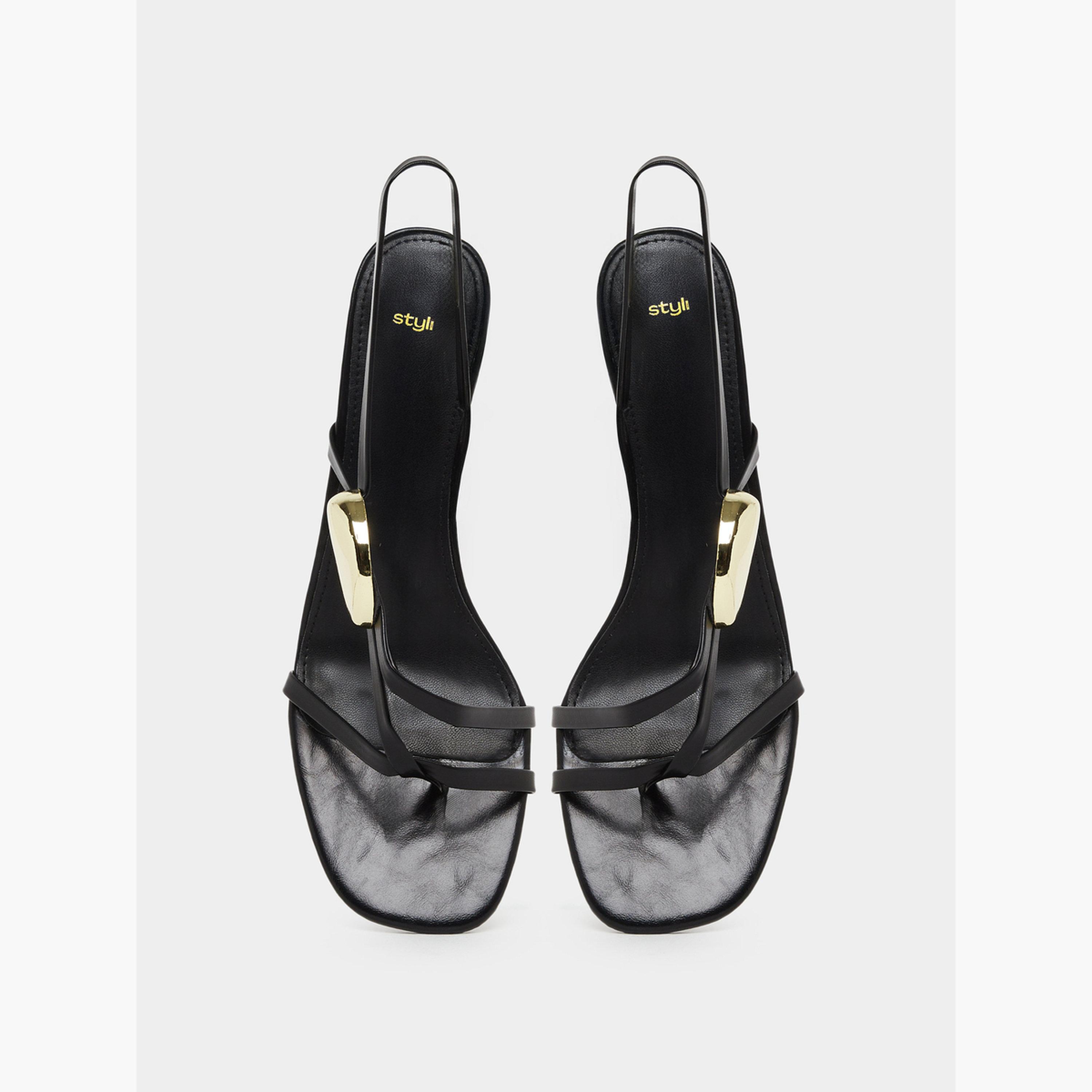 صندل بسيور وتفاصيل ذهبية-women-shoes-sandals-heeled-image-3