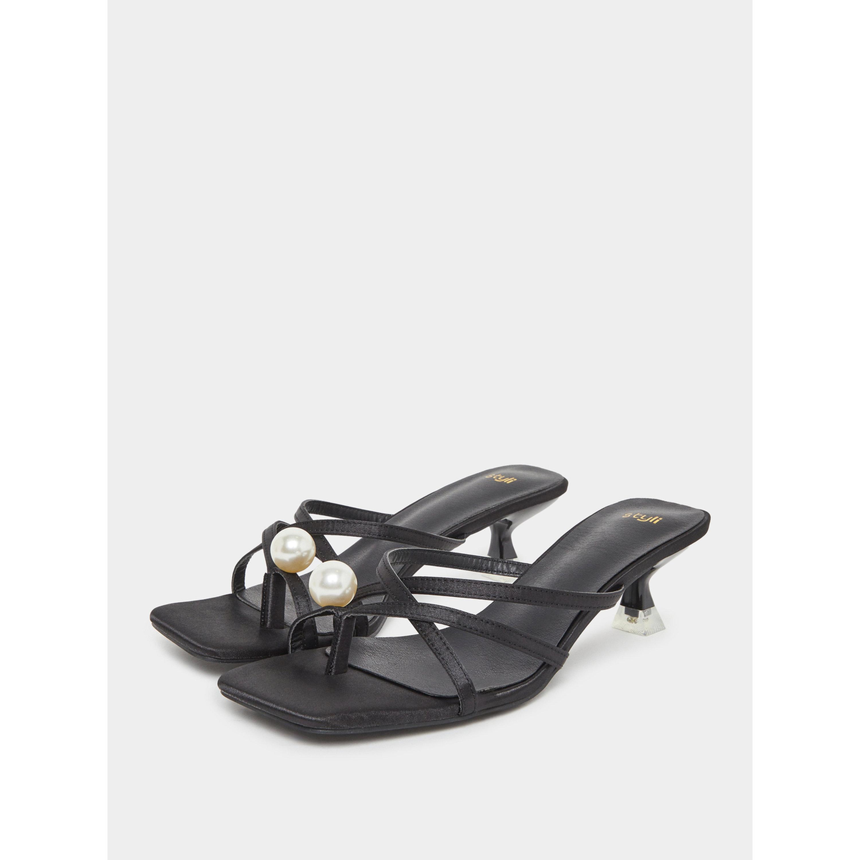 صندل بكعب قطة بتفاصيل لؤلؤ-women-shoes-sandals-heeled-image-1
