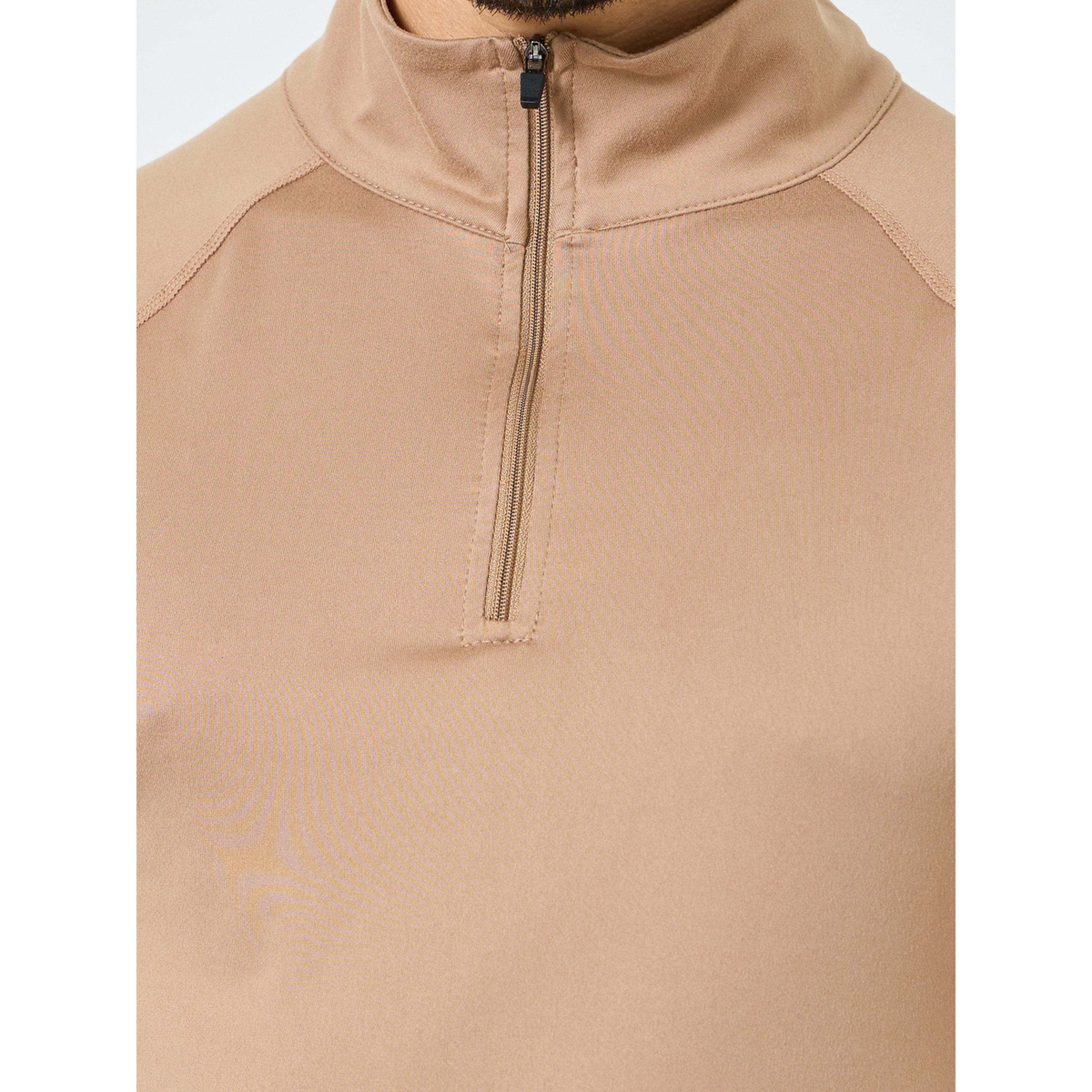 تيشيرت تدريب رجالي بنصف سحاب-men-clothing-sportswearandactivewear-tshirtsandpolos-image-5