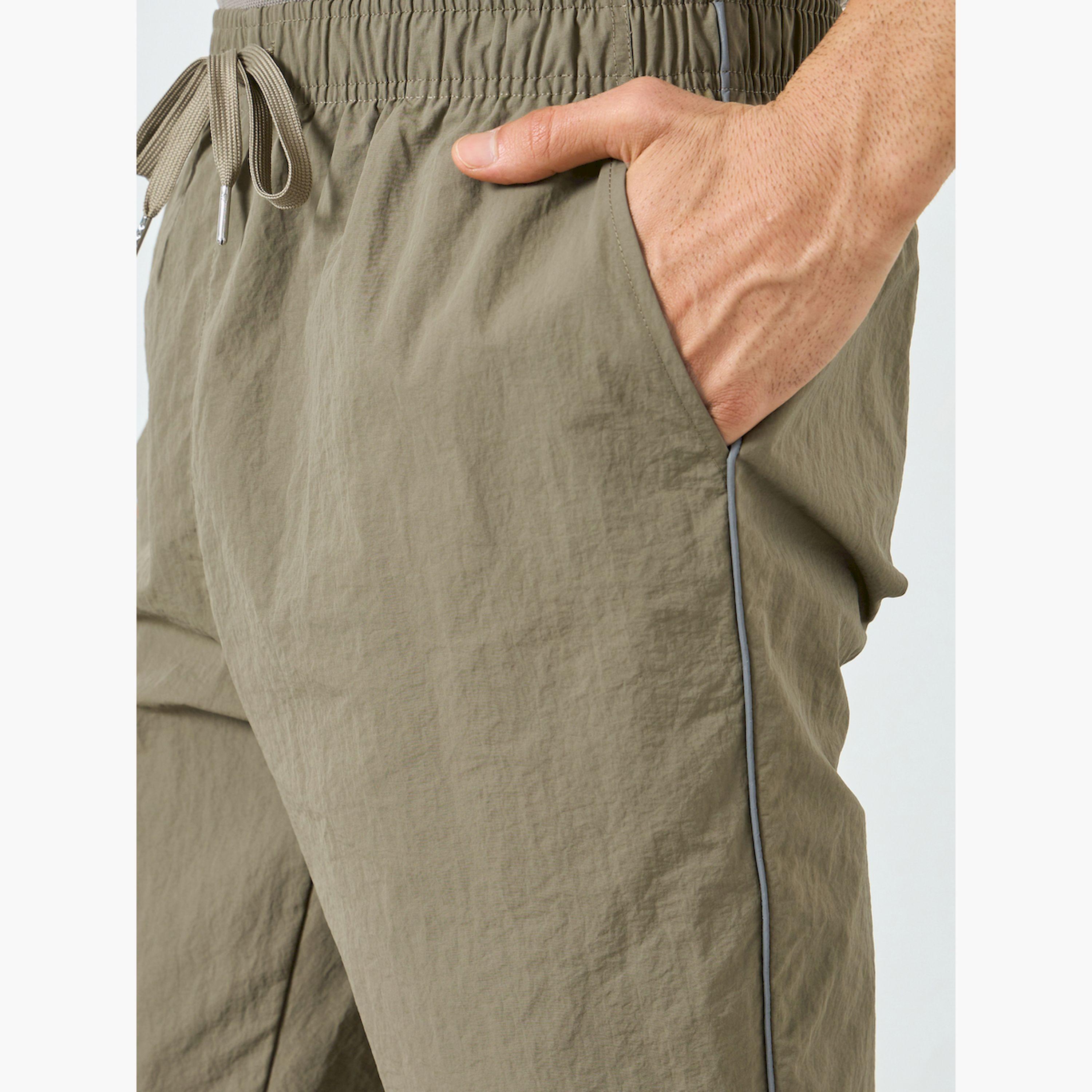 Styli Men Olive Lightweight Training Track Pant-men-clothing-sportswearandactivewear-bottoms-joggers-image-3