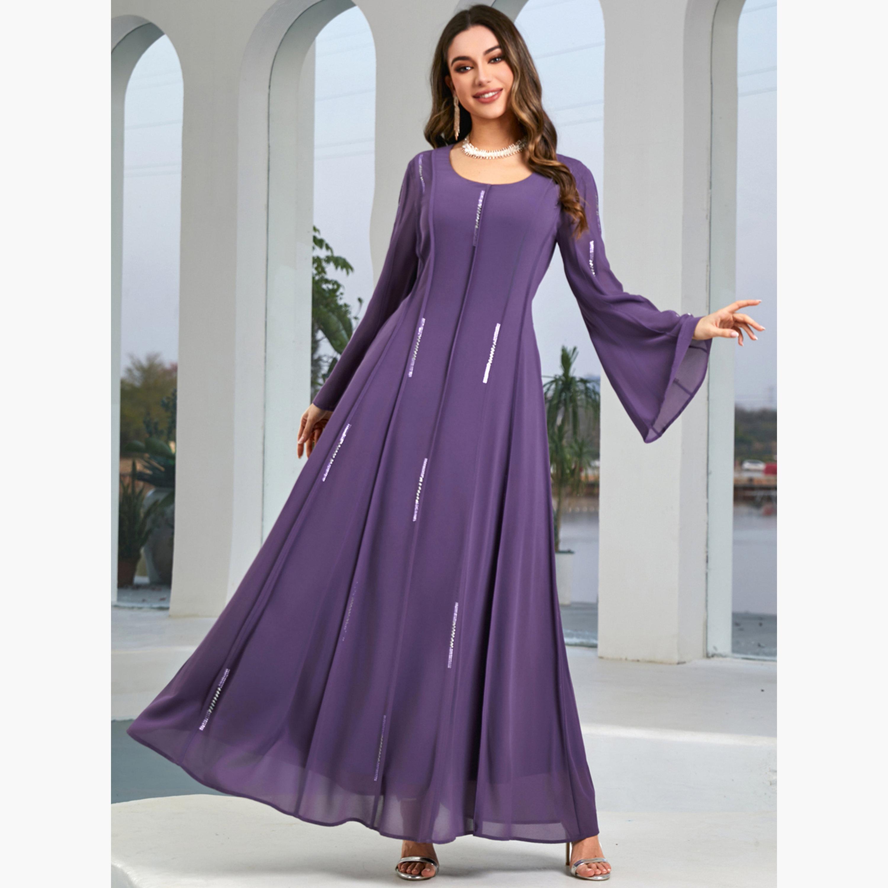 Take Two Women Embellished Bell Sleeve Maxi Dress-women-clothing-dresses-image-6
