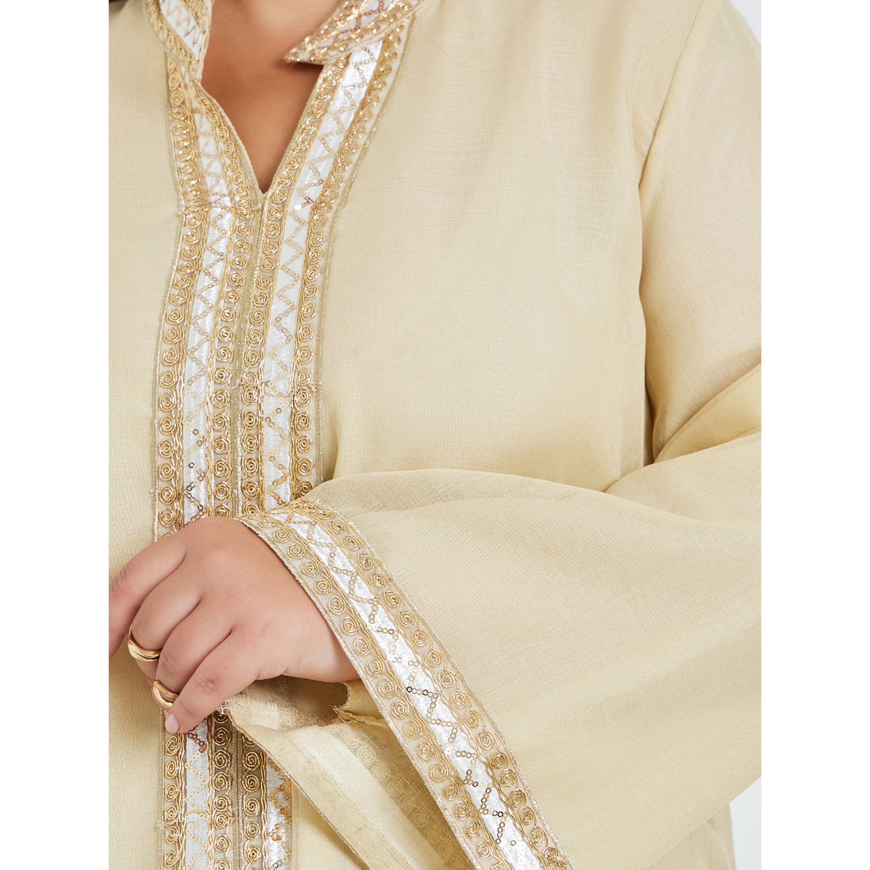 جلابية مزينة مقاس كبير-women-arabicclothing-jalabiyas-image-4