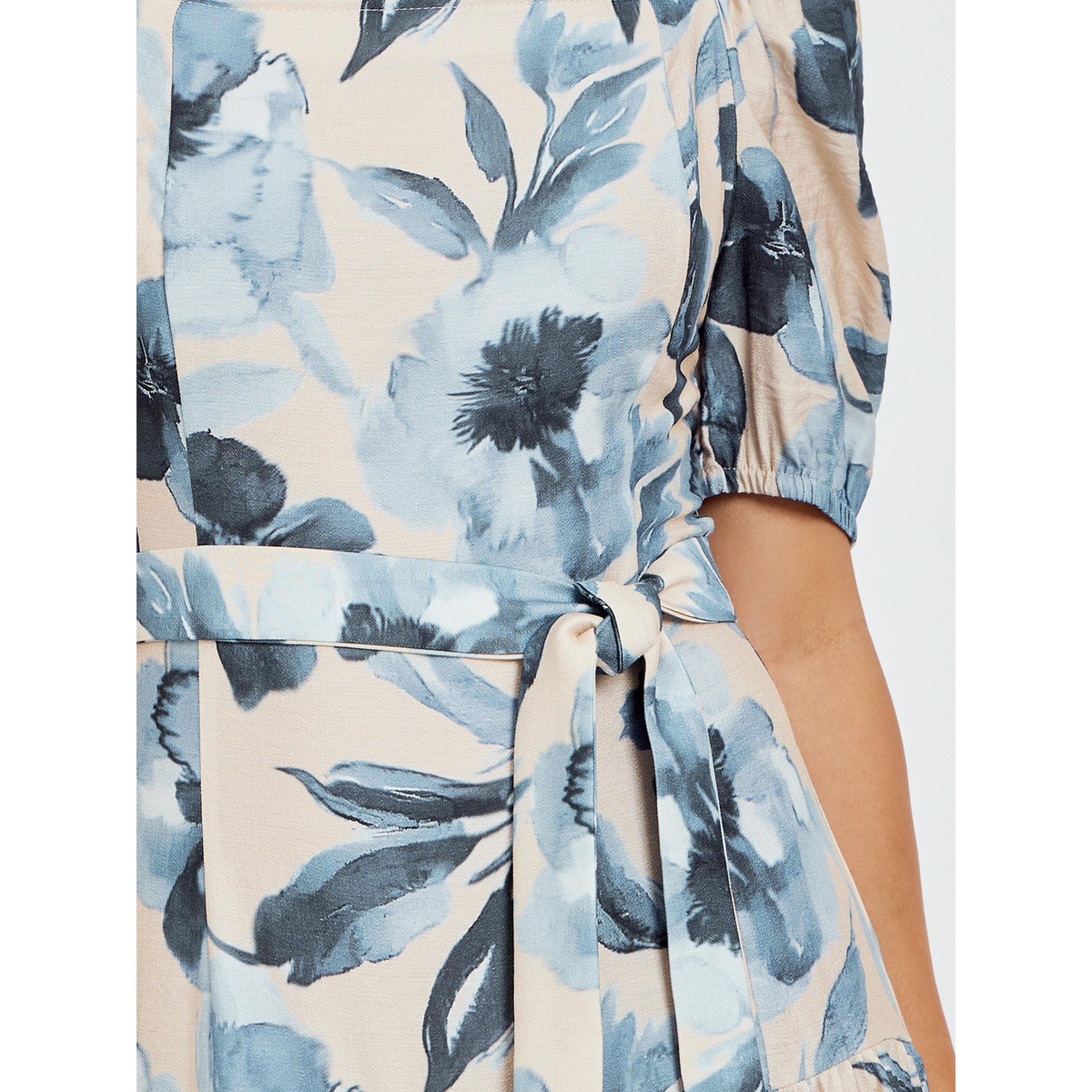 Styli Women Floral Print Puff Sleeve Maxi Dress-women-clothing-dresses-image-5