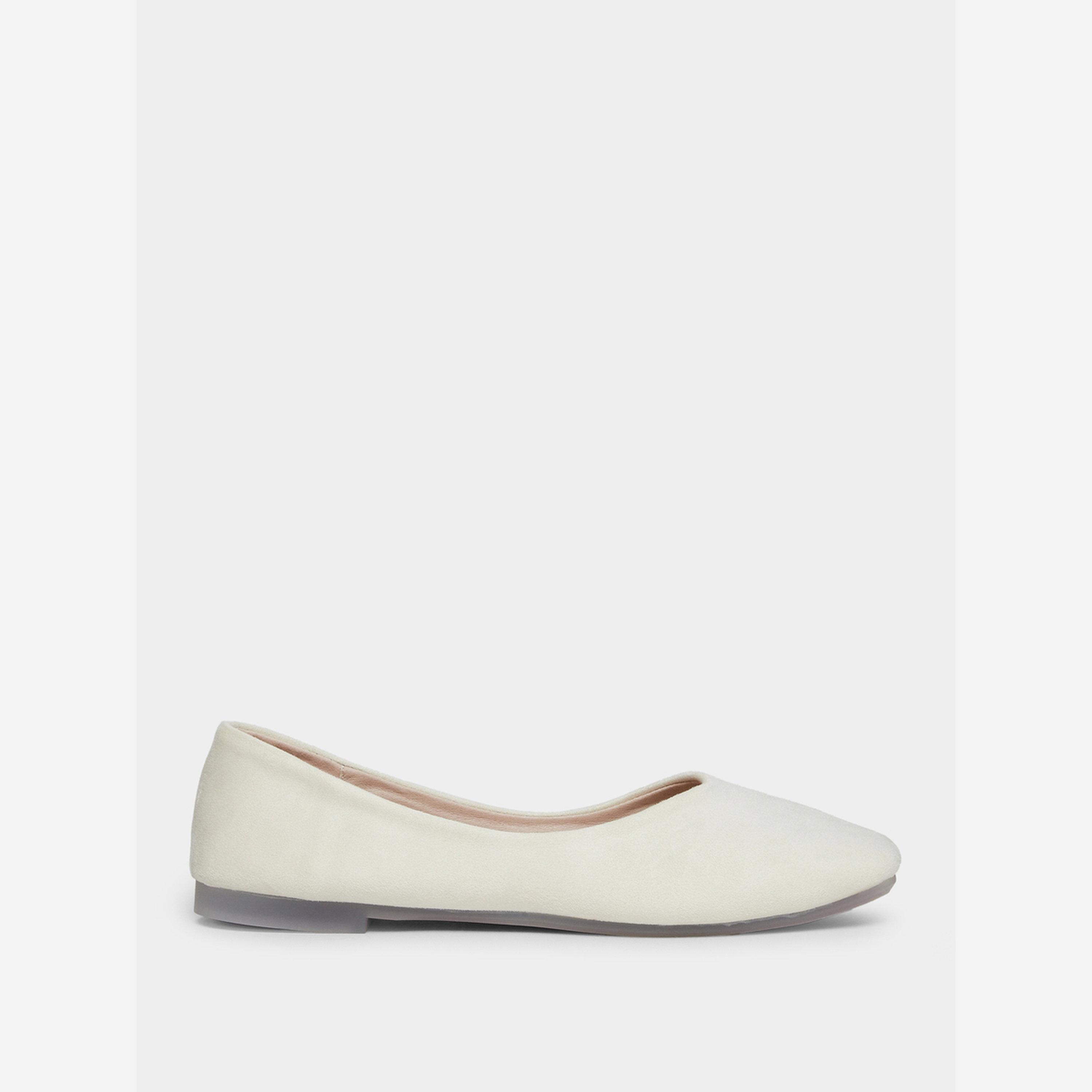 Take Two Beige Pointed Toe Ballet Flats-women-shoes-sandals-flats-image-2