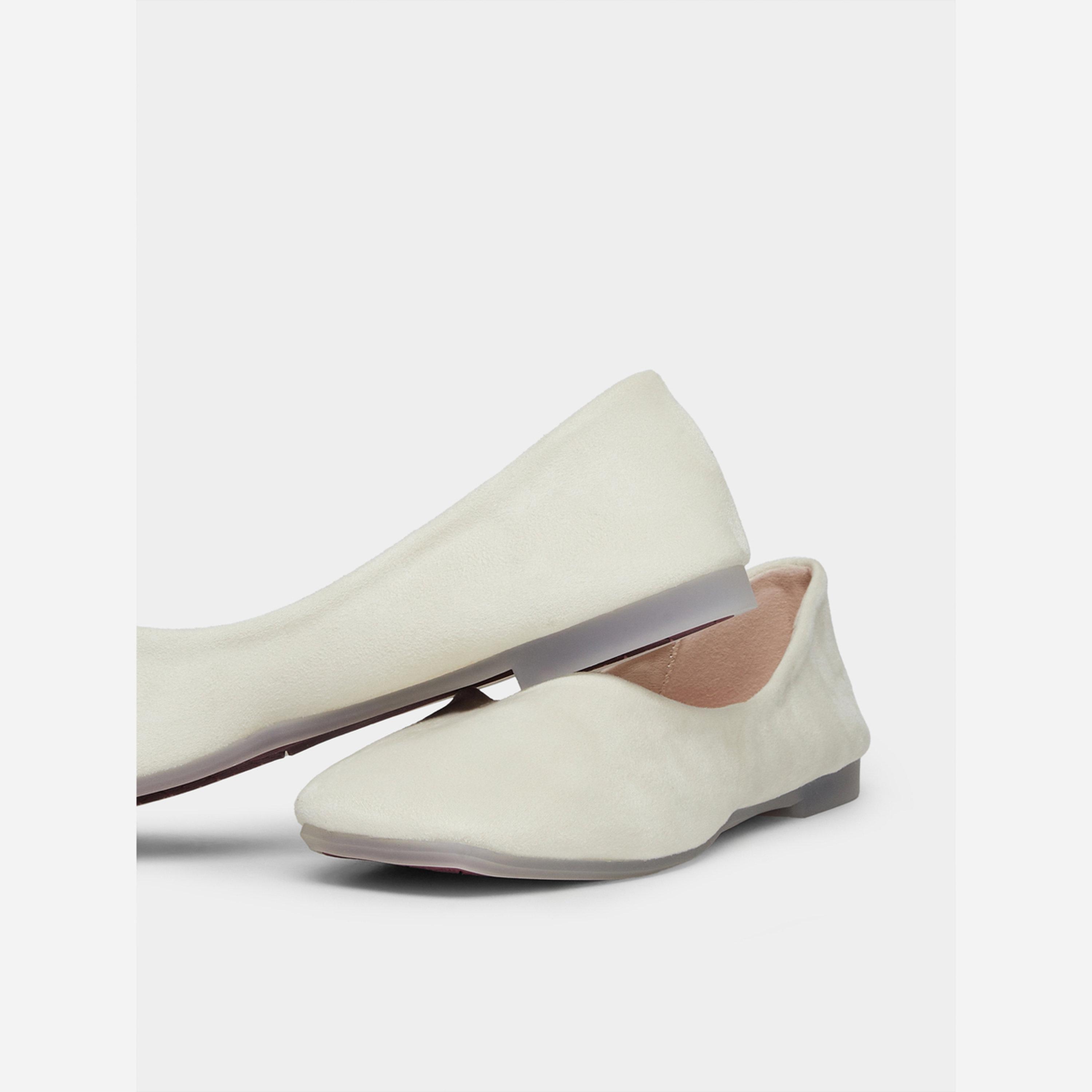 Take Two Beige Pointed Toe Ballet Flats-women-shoes-sandals-flats-image-3