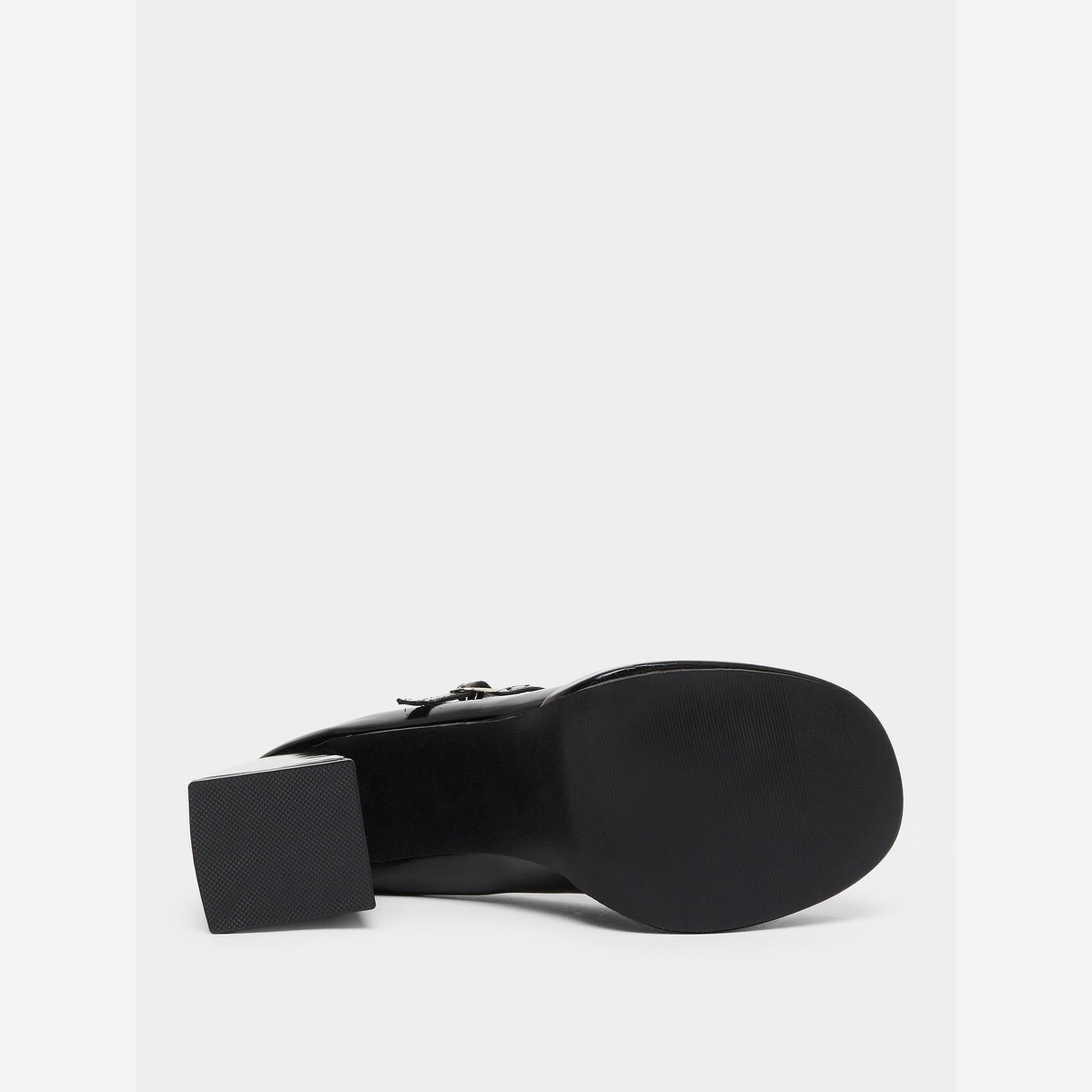 Take Two Solid Strap Patent Leather Chunky Heel Shoes-women-shoes-sandals-heeled-image-6
