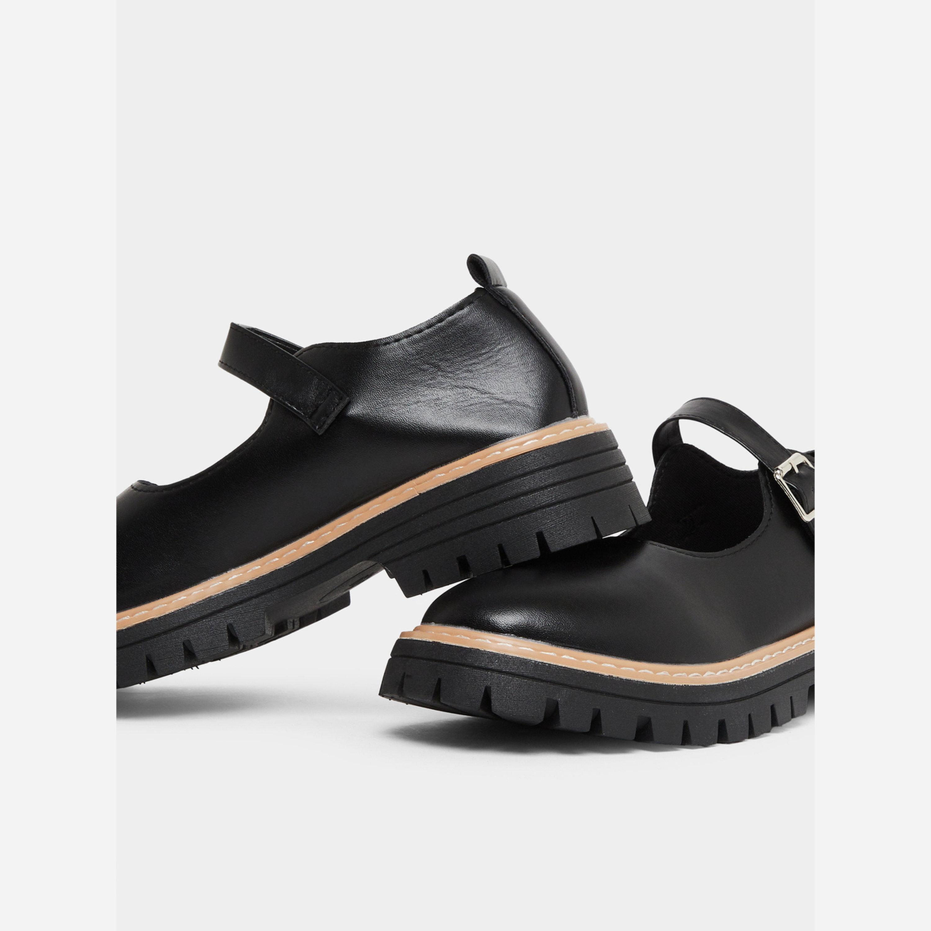 تيك تو - حذاء رياضي ذو نعل سميك بمشبك معدني بألوان متداخلة-women-shoes-loafersandmoccasins-image-3