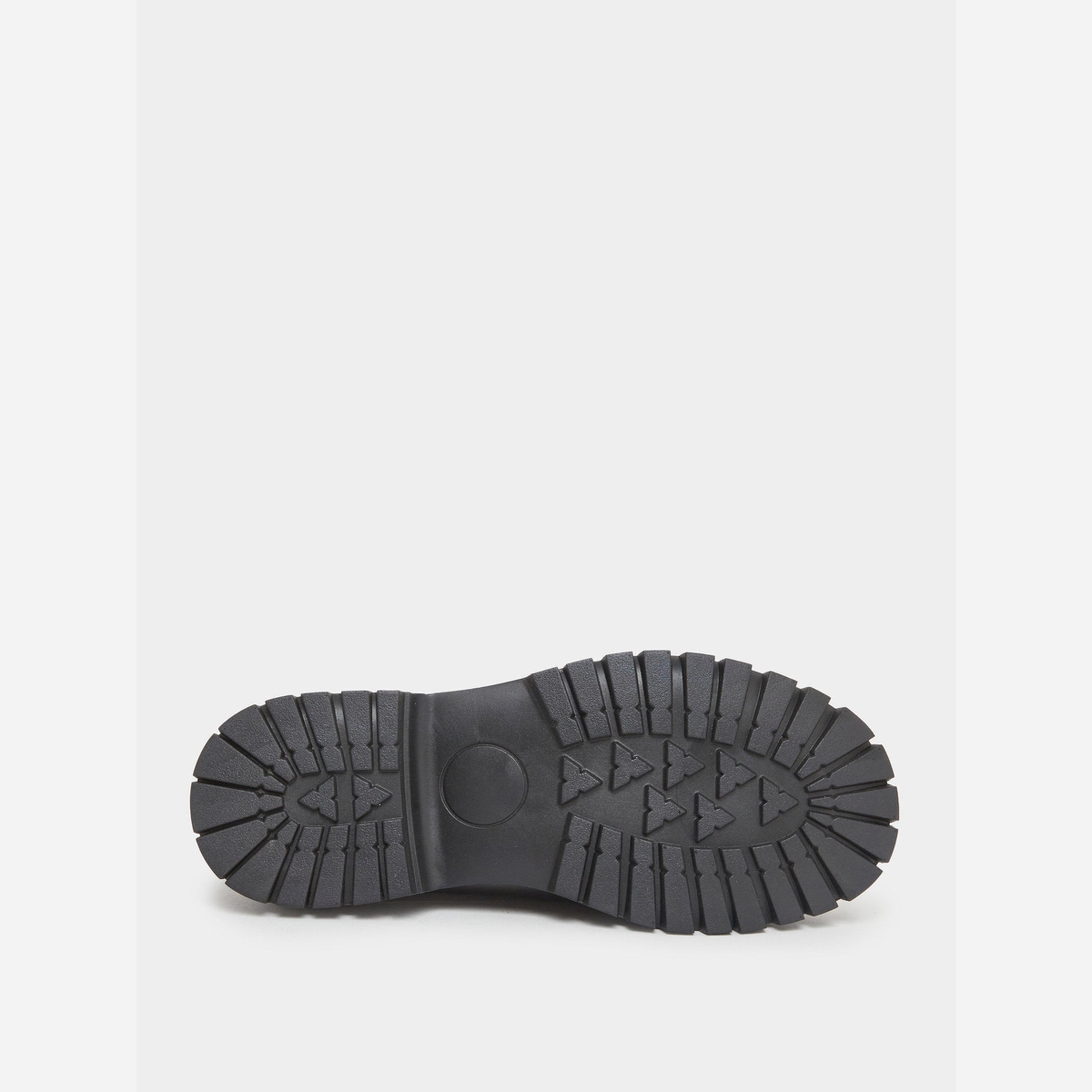Take Two Black Bow Detail Thick Sole Platform Loafers-women-shoes-loafersandmoccasins-image-6