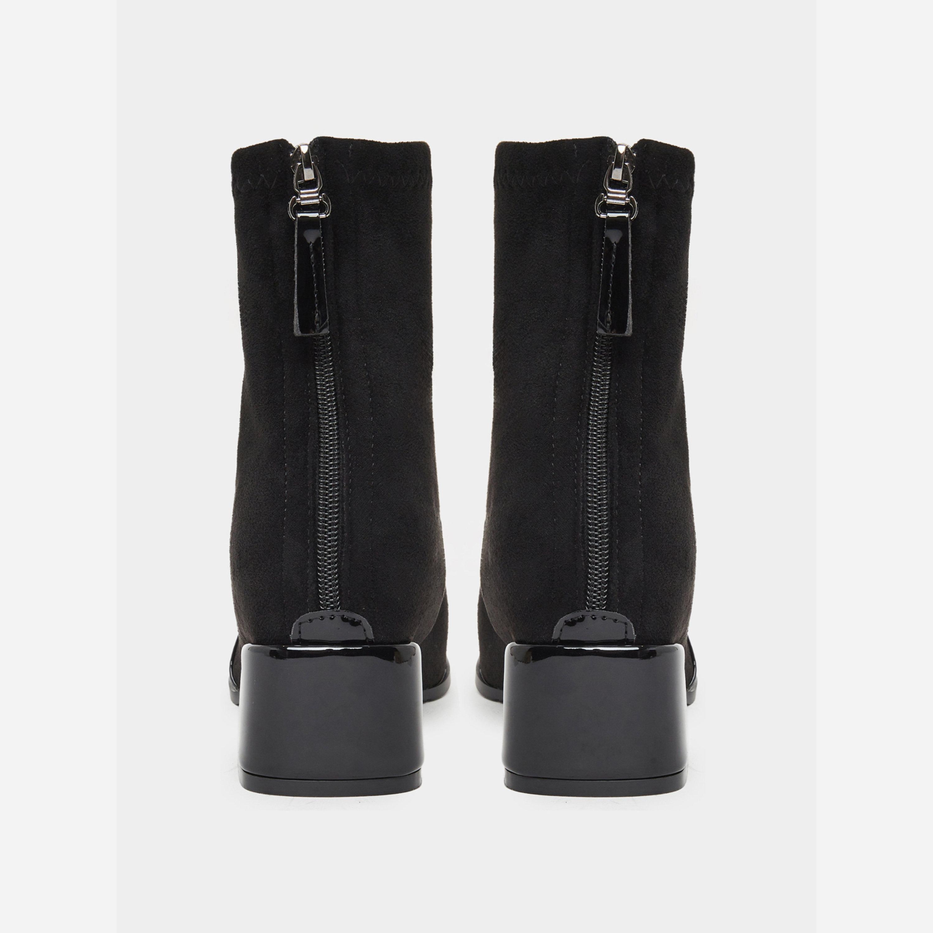 Take Two Women Block Suede and Patent Ankle Boots-women-shoes-boots-image-4