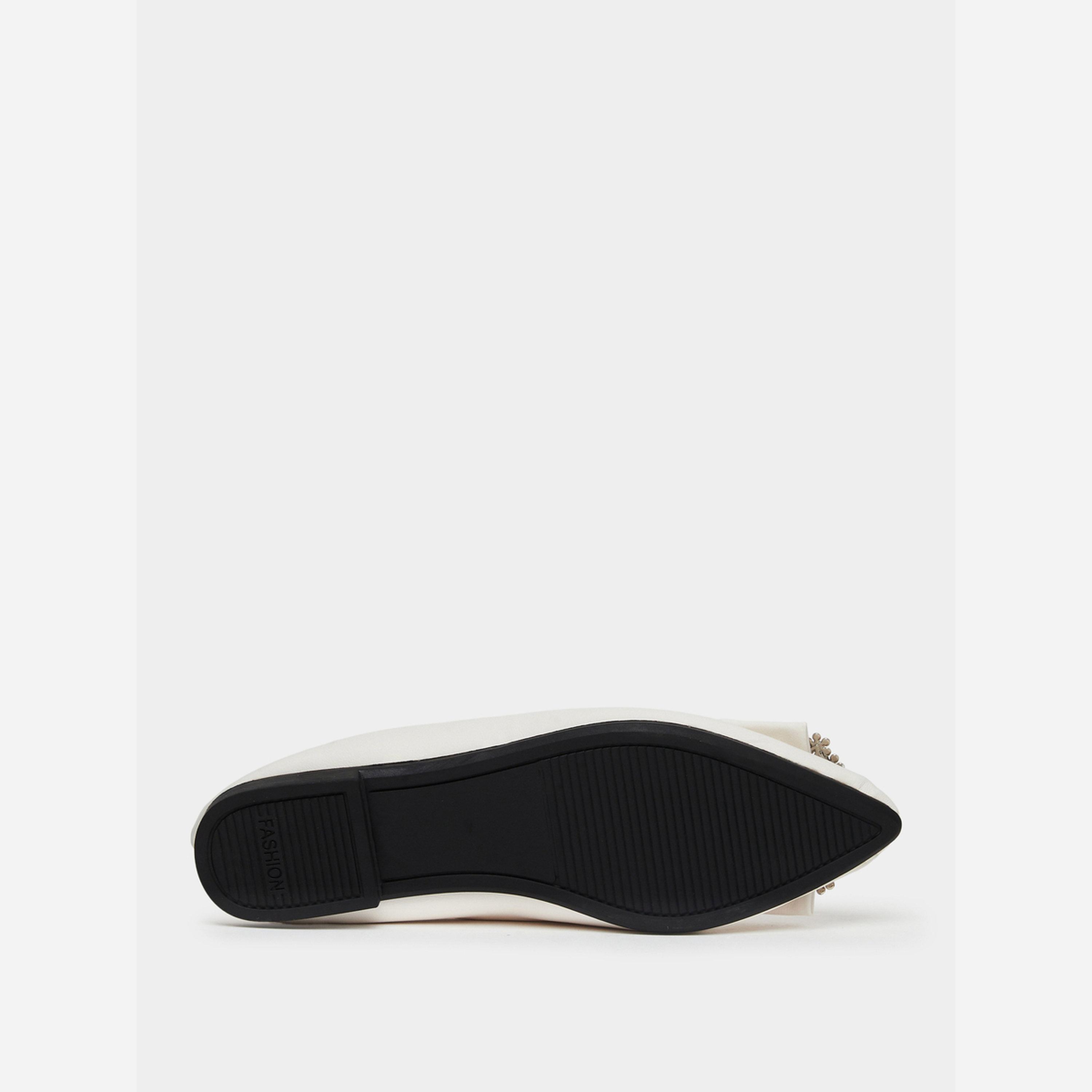 Take Two Solid Square Buckle Flats Shoes-women-shoes-sandals-flats-image-6
