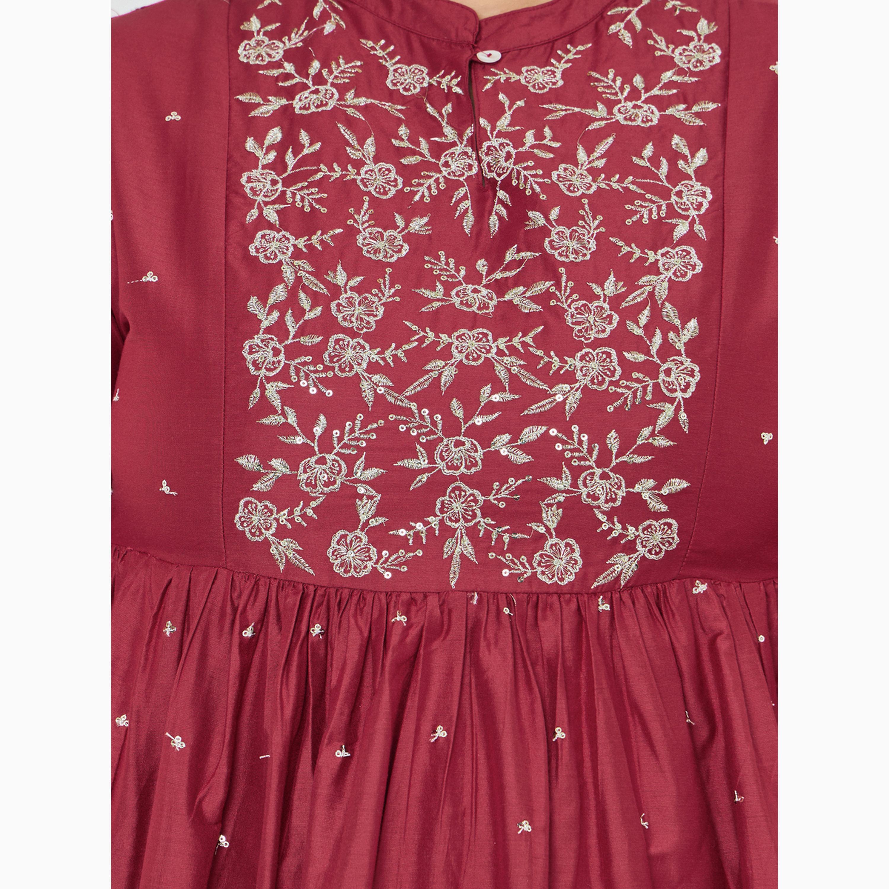 Styli Plus Size Embroidered A-Line Maxi Dress-women-clothing-dresses-image-5