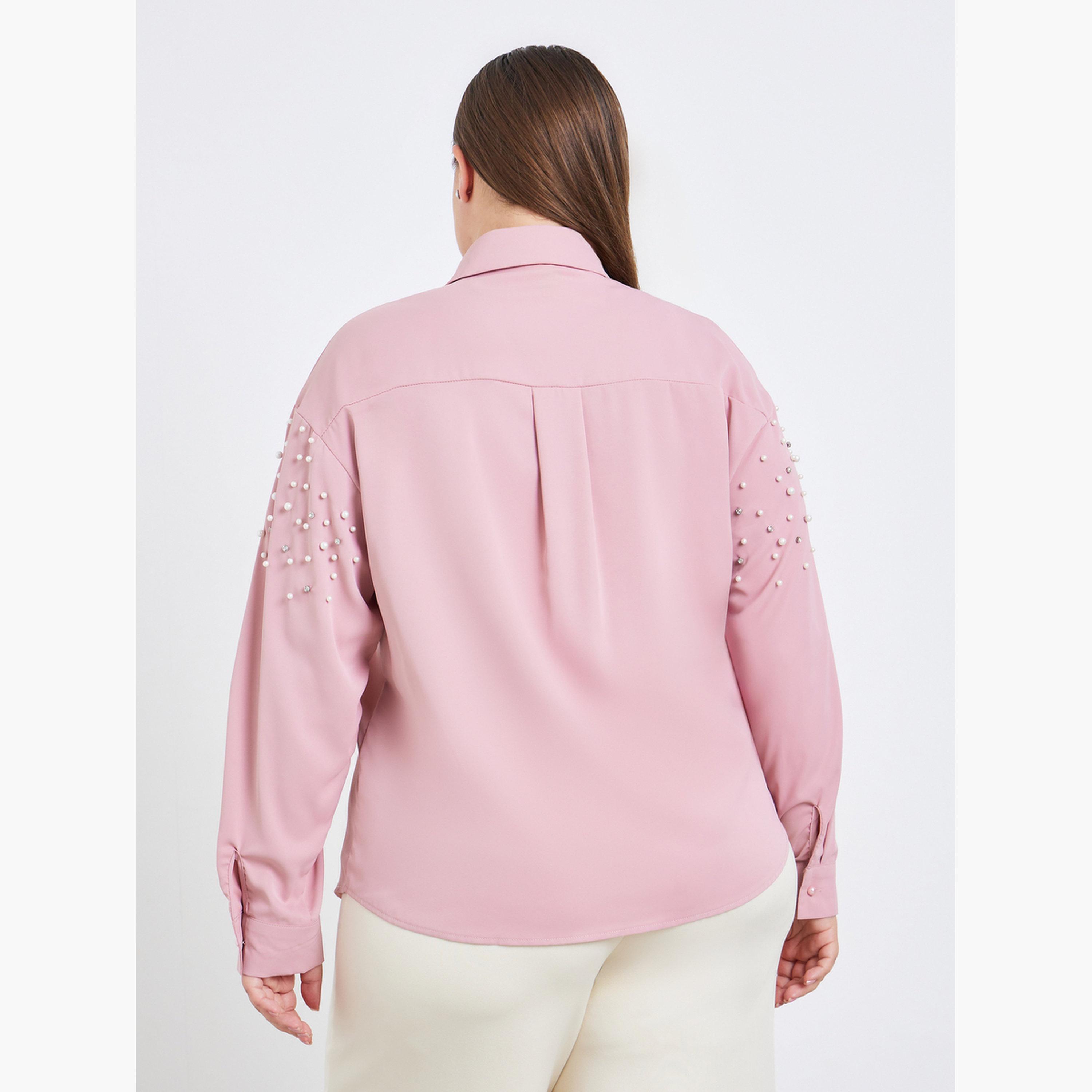 بلوزة بأكمام طويلة مرصعة بحجر الراين-women-clothing-shirtsandblouses-shirts-image-6