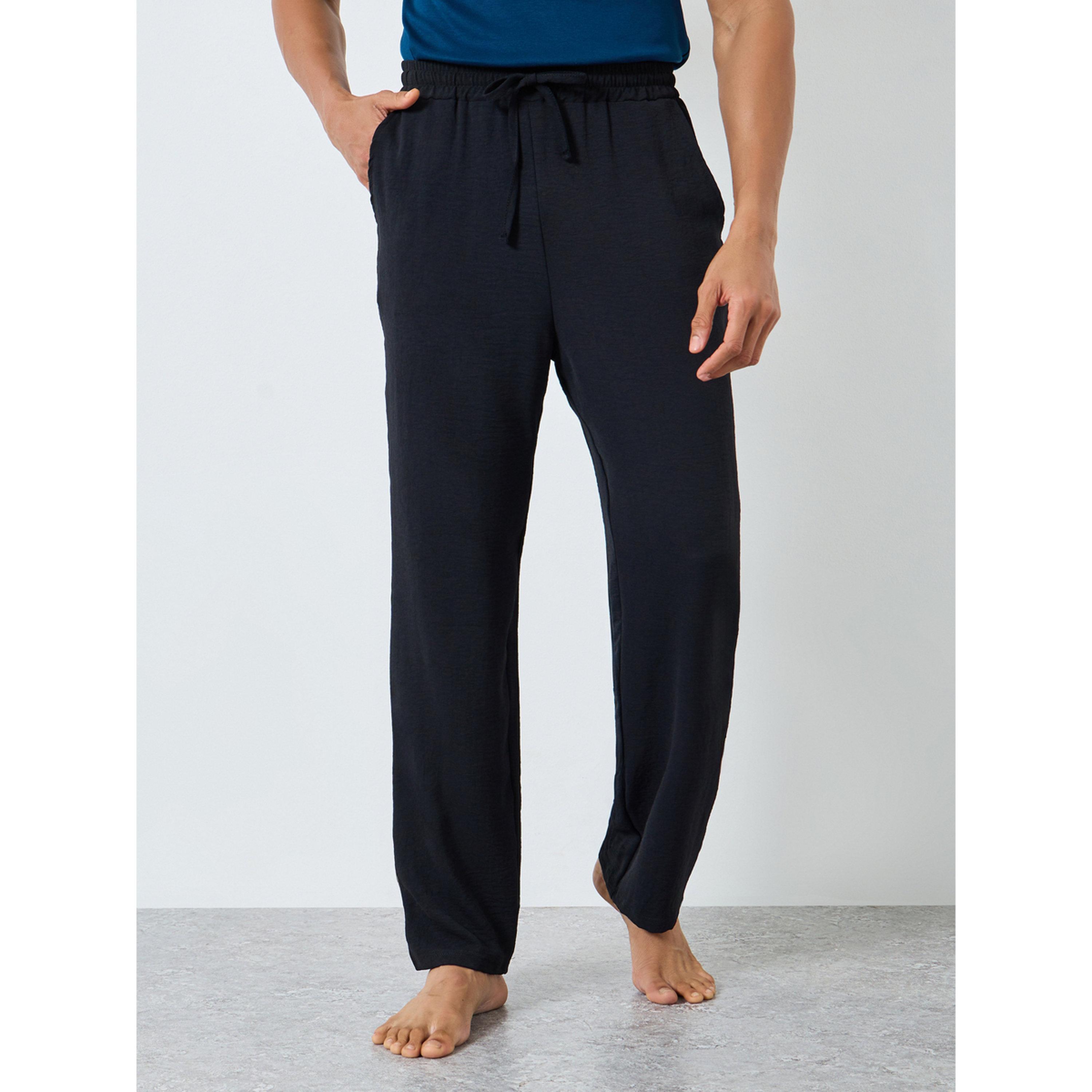 Styli Men Textured Pyjama With Drawstring-men-clothing-nightwear-pyjamaandshorts-image-1