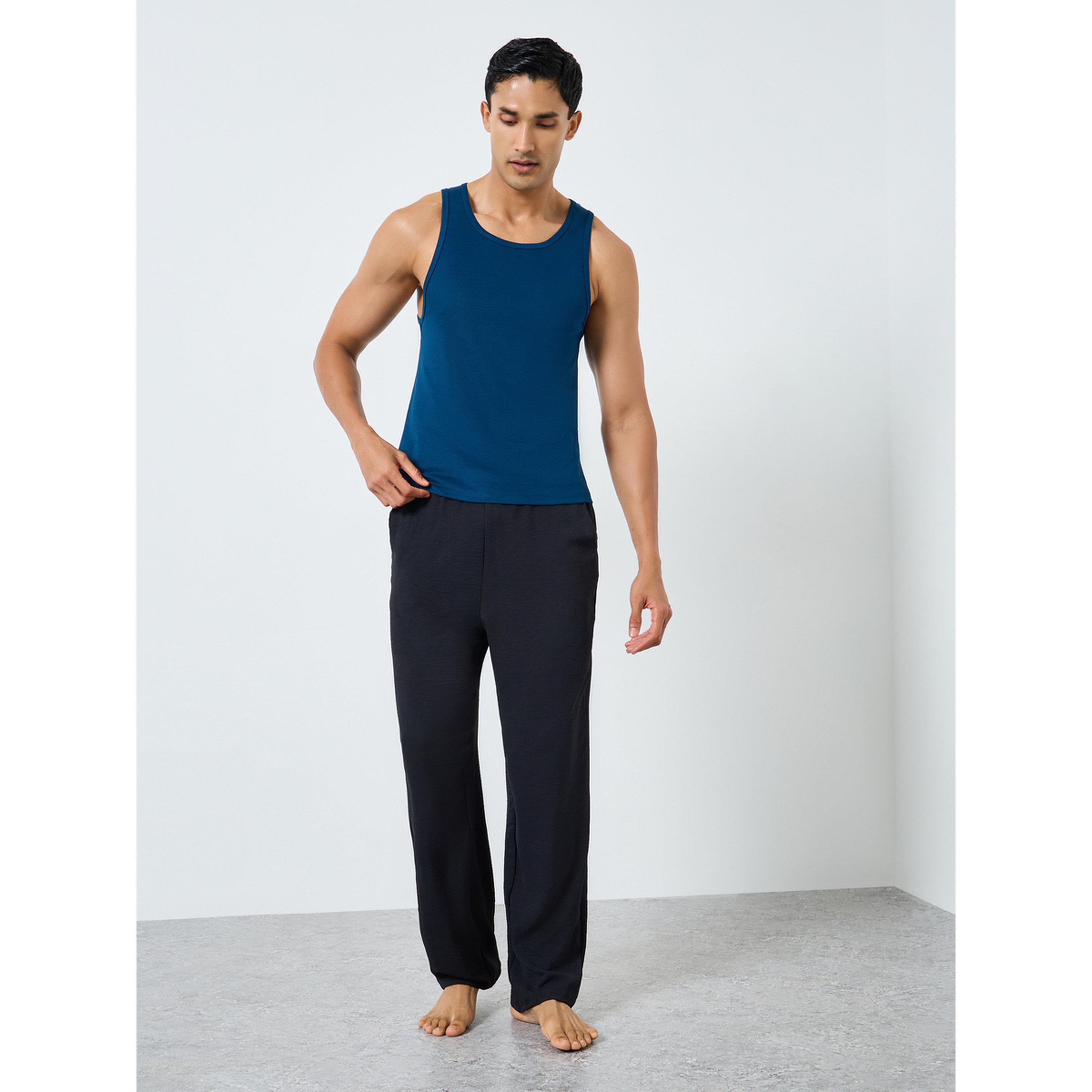 Styli Men Textured Pyjama With Drawstring-men-clothing-nightwear-pyjamaandshorts-image-2