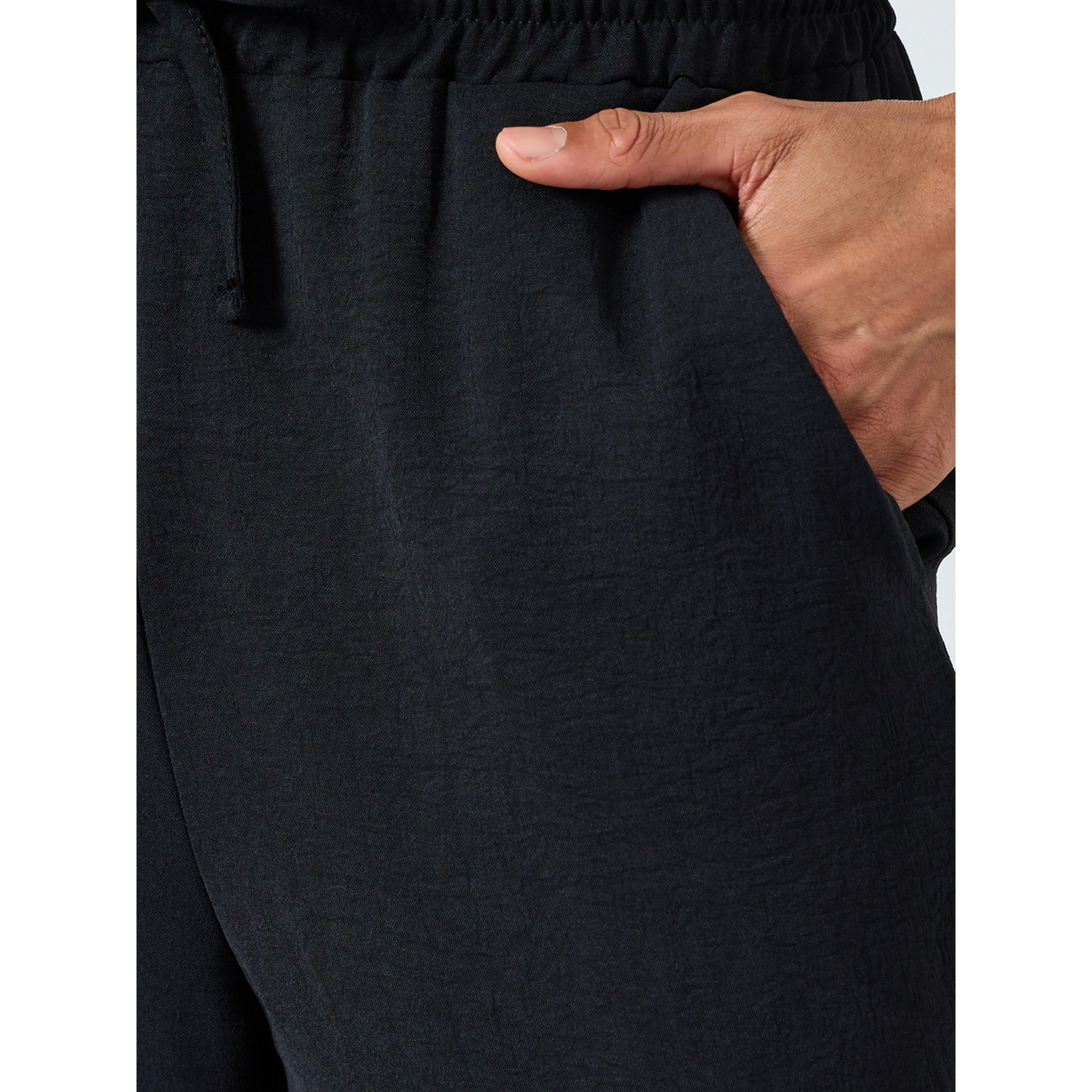 بنطال بتفاصيل بارزة الملمس مع رباط-men-clothing-nightwear-pyjamaandshorts-image-3