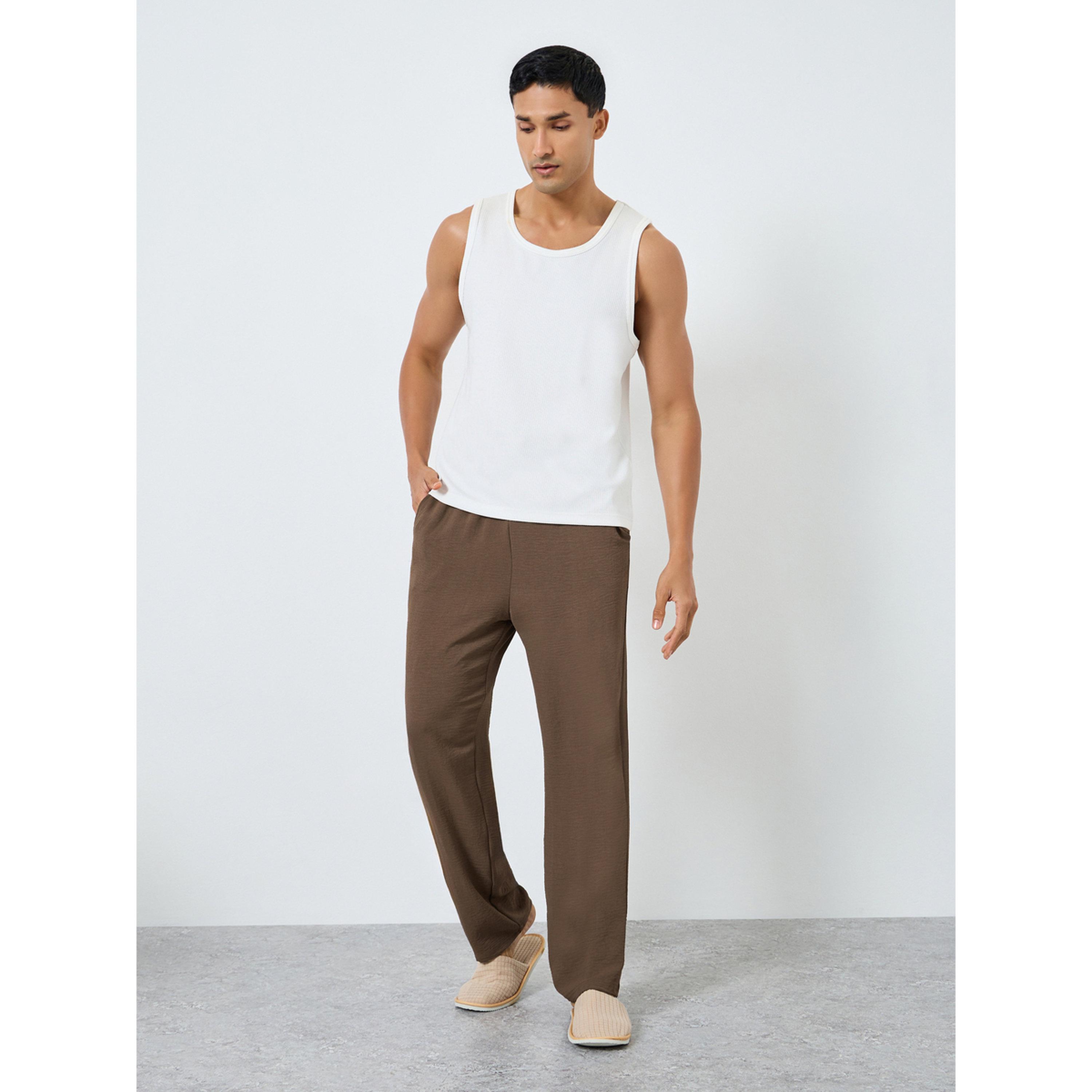 Styli Men Textured Pyjama With Drawstring-men-clothing-nightwear-pyjamaandshorts-image-2