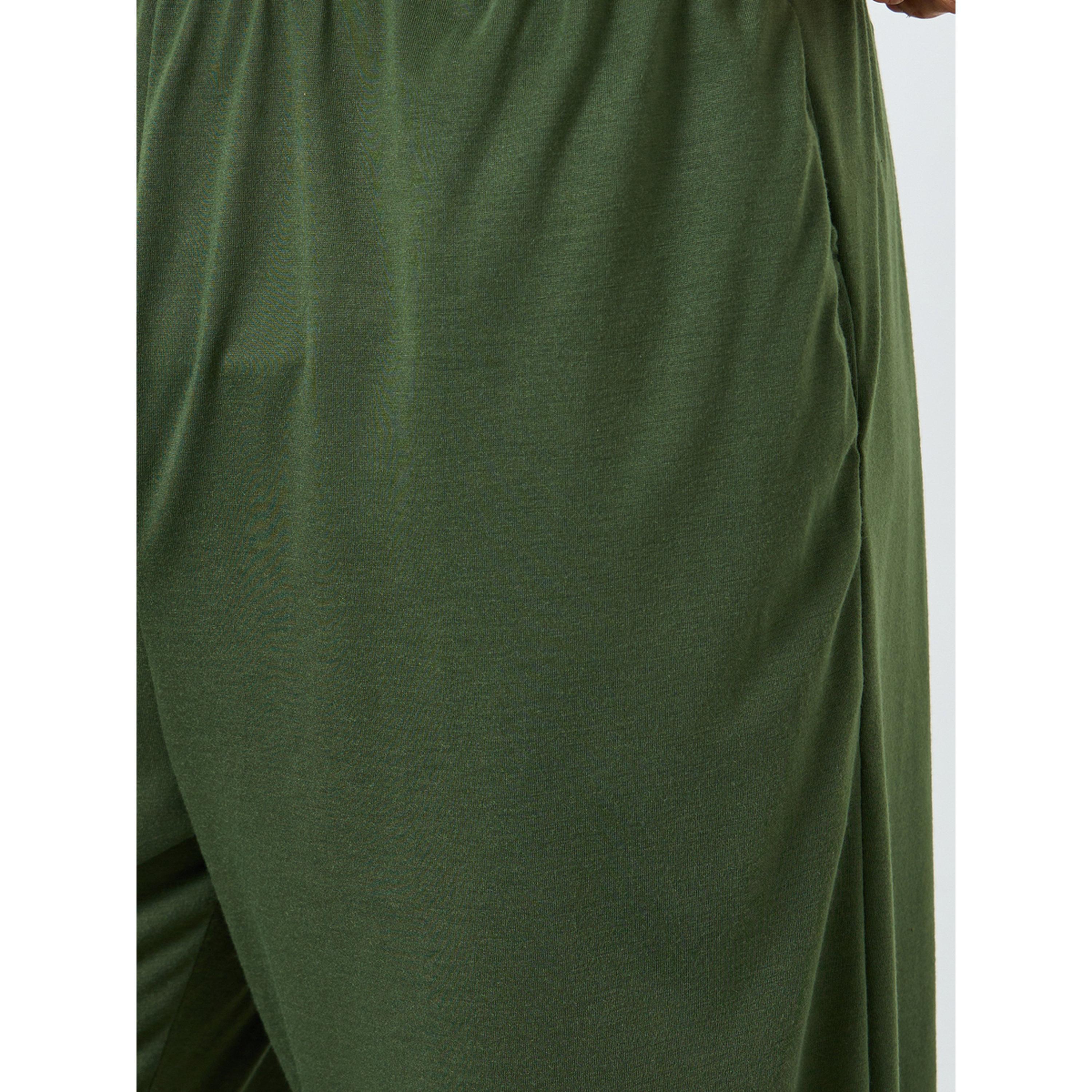 Styli Men Solid Pyjama with Elastic Waistband-men-clothing-nightwear-pyjamaandshorts-image-3