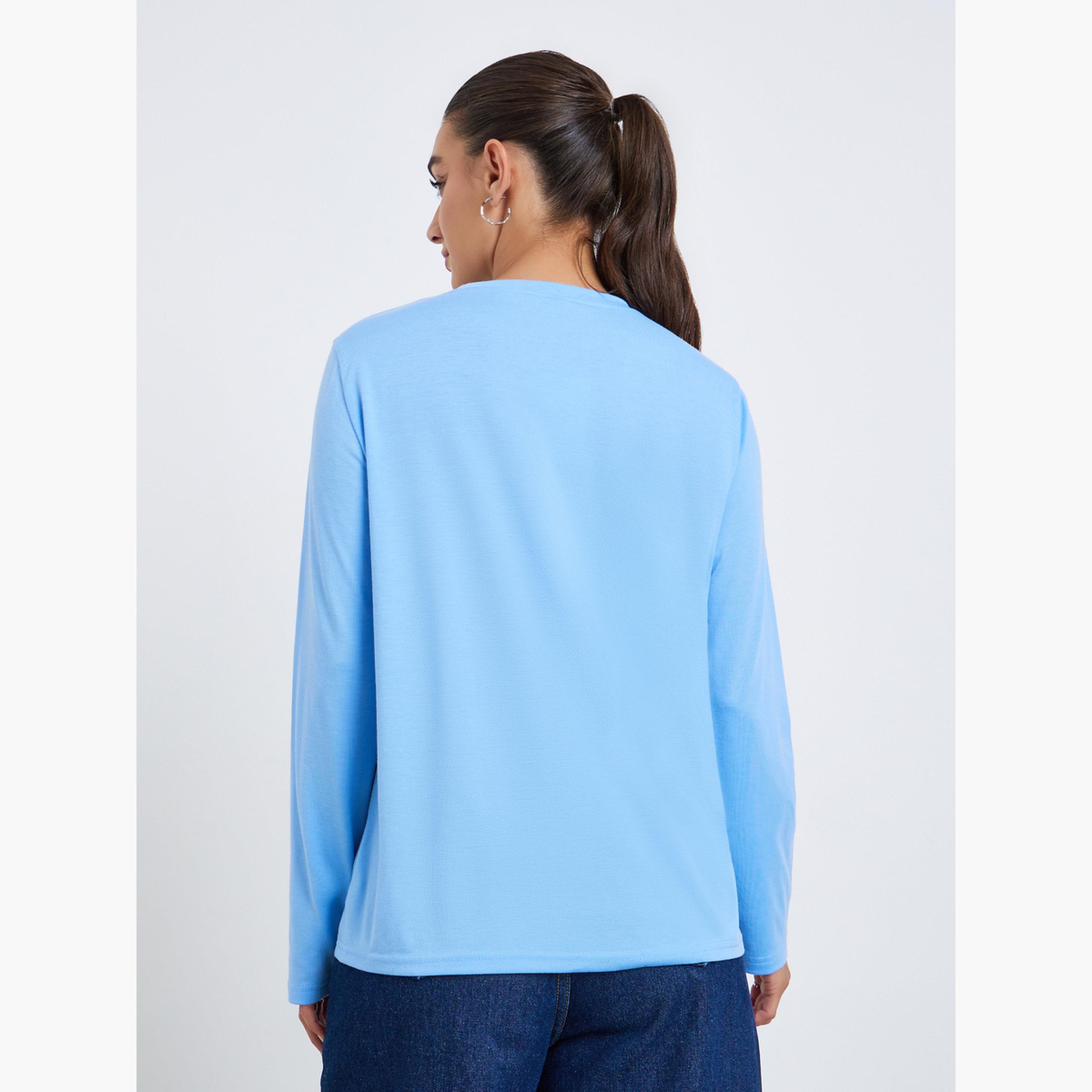 Styli Women Graphic Print Long-Sleeve T-Shirt-women-clothing-tshirts-image-5