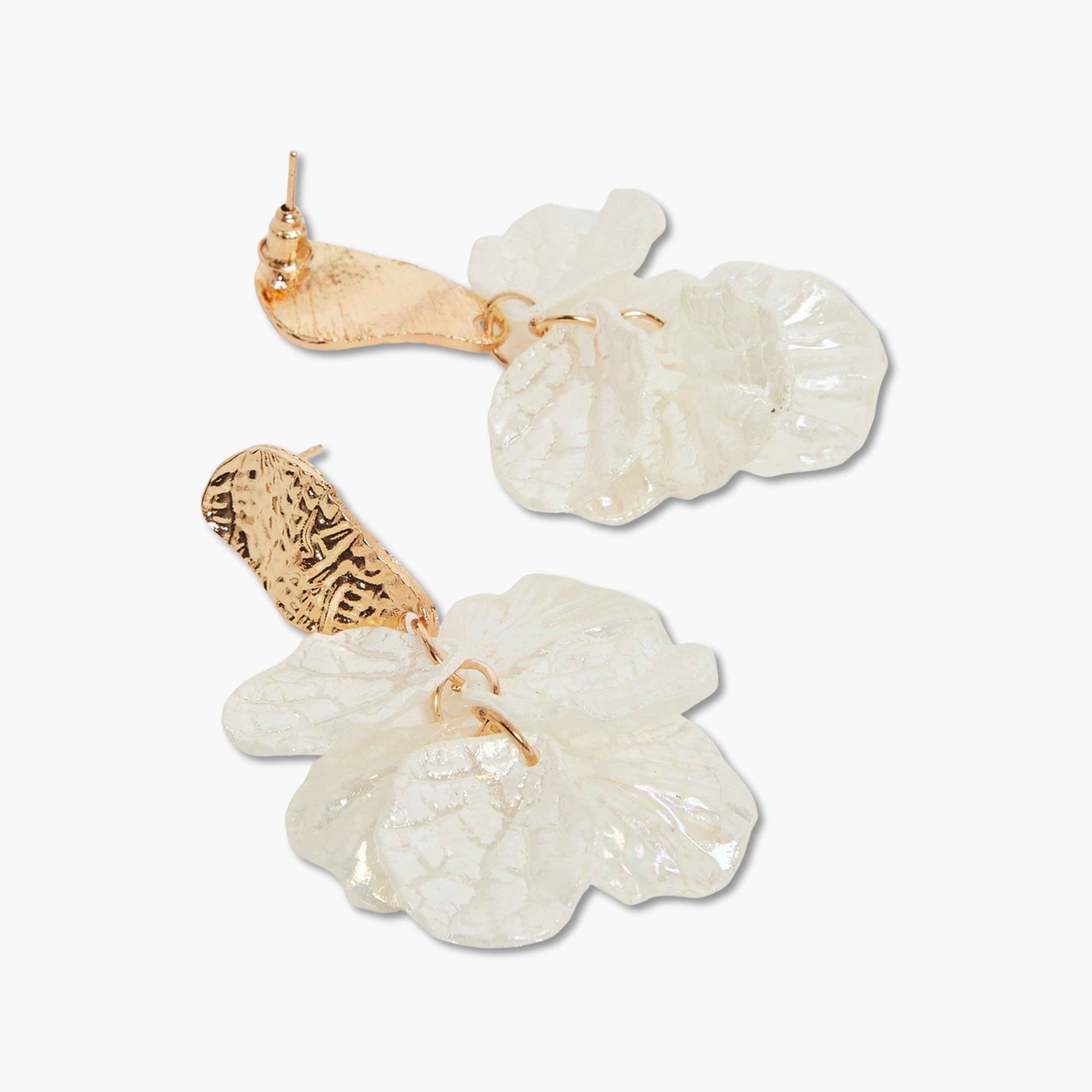 Styli Pack of 6 - Embellished Dandler Earrings-women-watchesandjewellery-jewellery-earrings-image-3