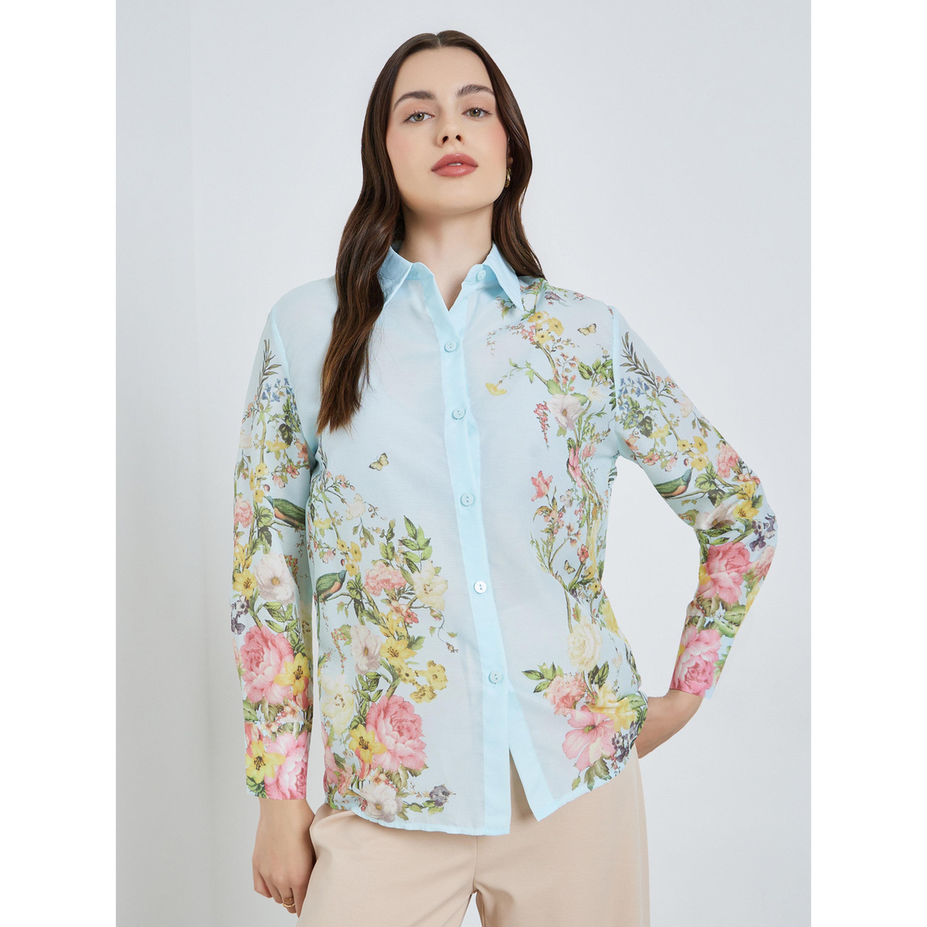 بلوزة بطبعة زهور-women-clothing-shirtsandblouses-shirts-image-1